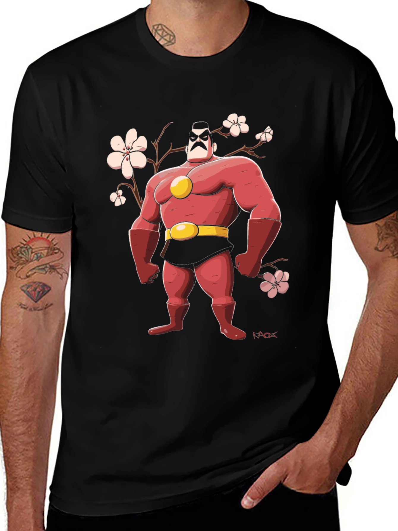 Variant 13 of Sakura Superhero Graphic Tee