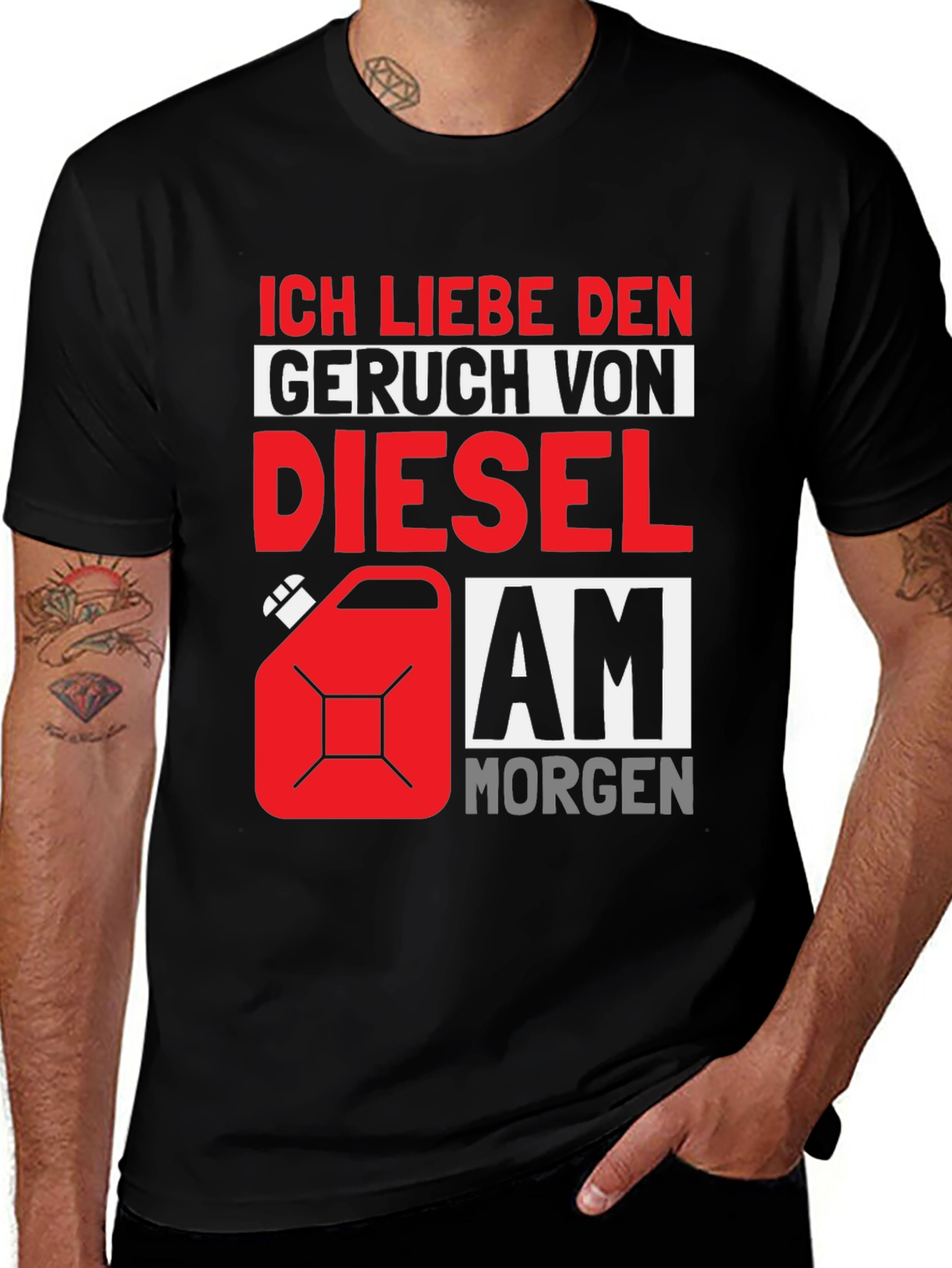 Diesel Fuel Humor T-Shirt - "I Love the Smell" Design
