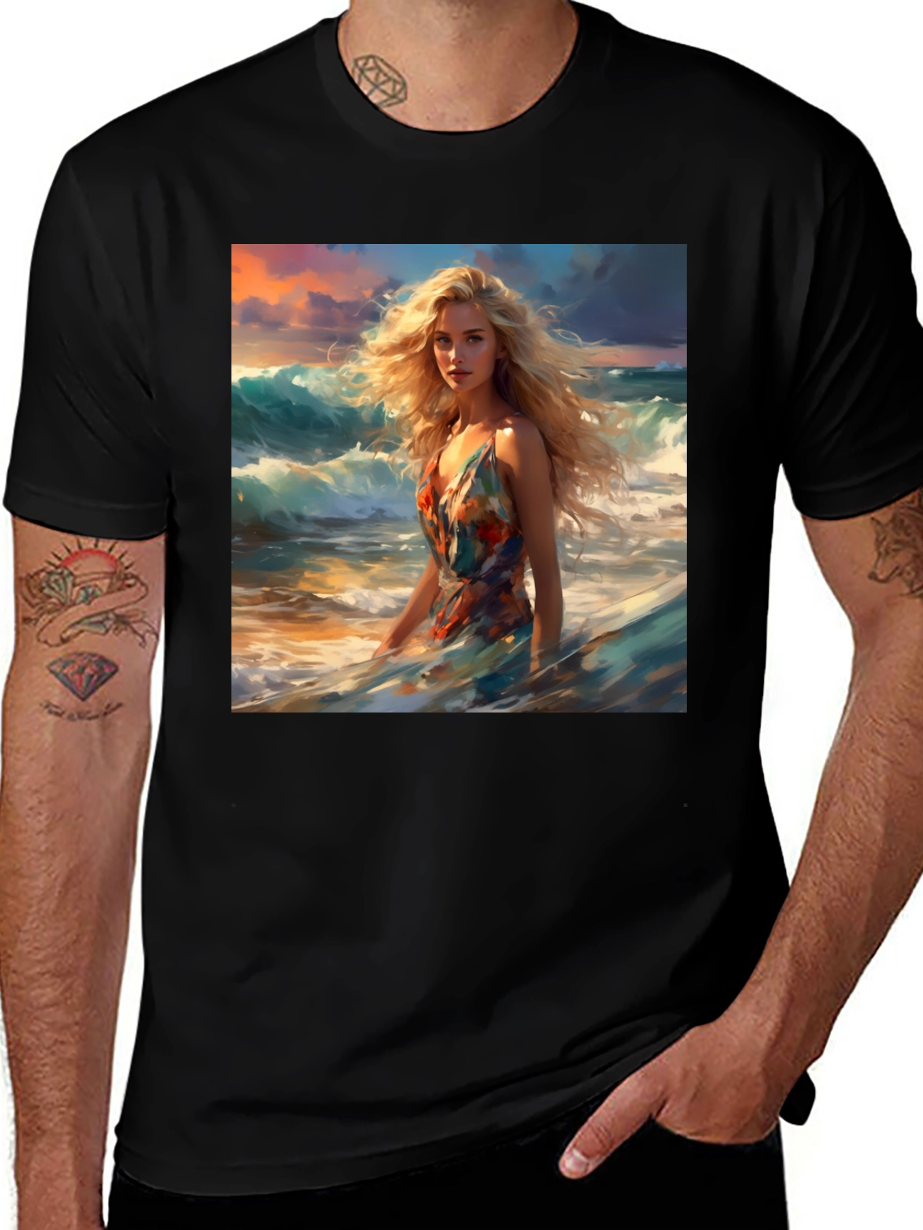 Variant 11 of Ocean Dream T-Shirt - Stunning Art Print