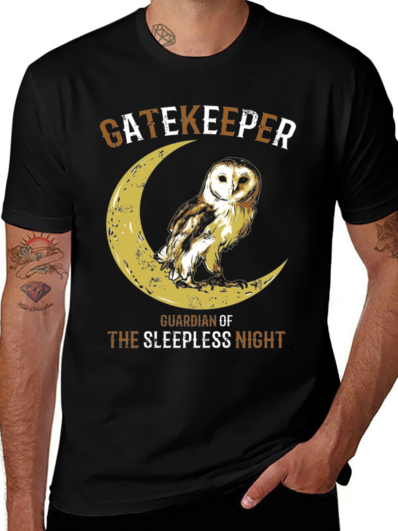Variant 30 of Gatekeeper Owl Guardian T-Shirt