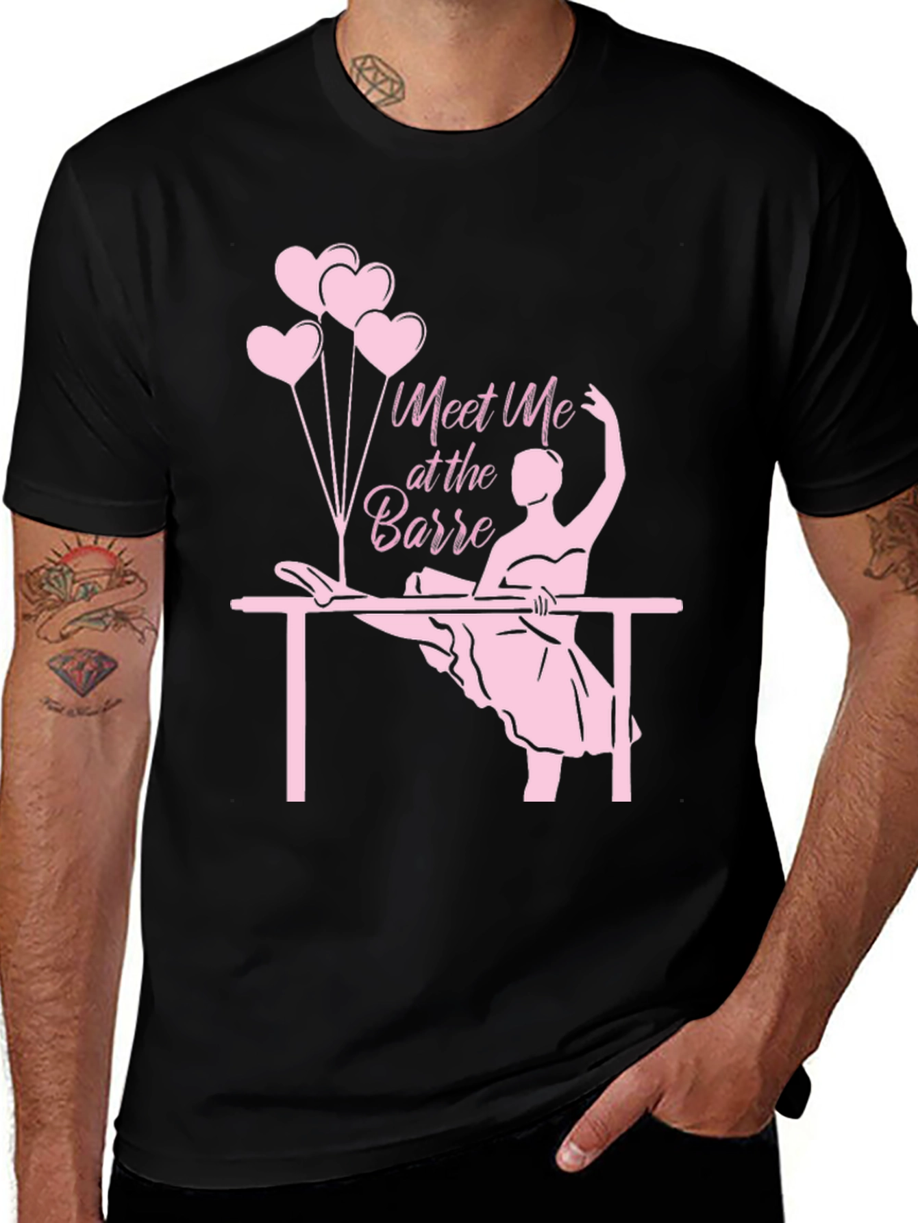 Variant 14 of Meet Me at the Barre - Ballerina T-Shirt