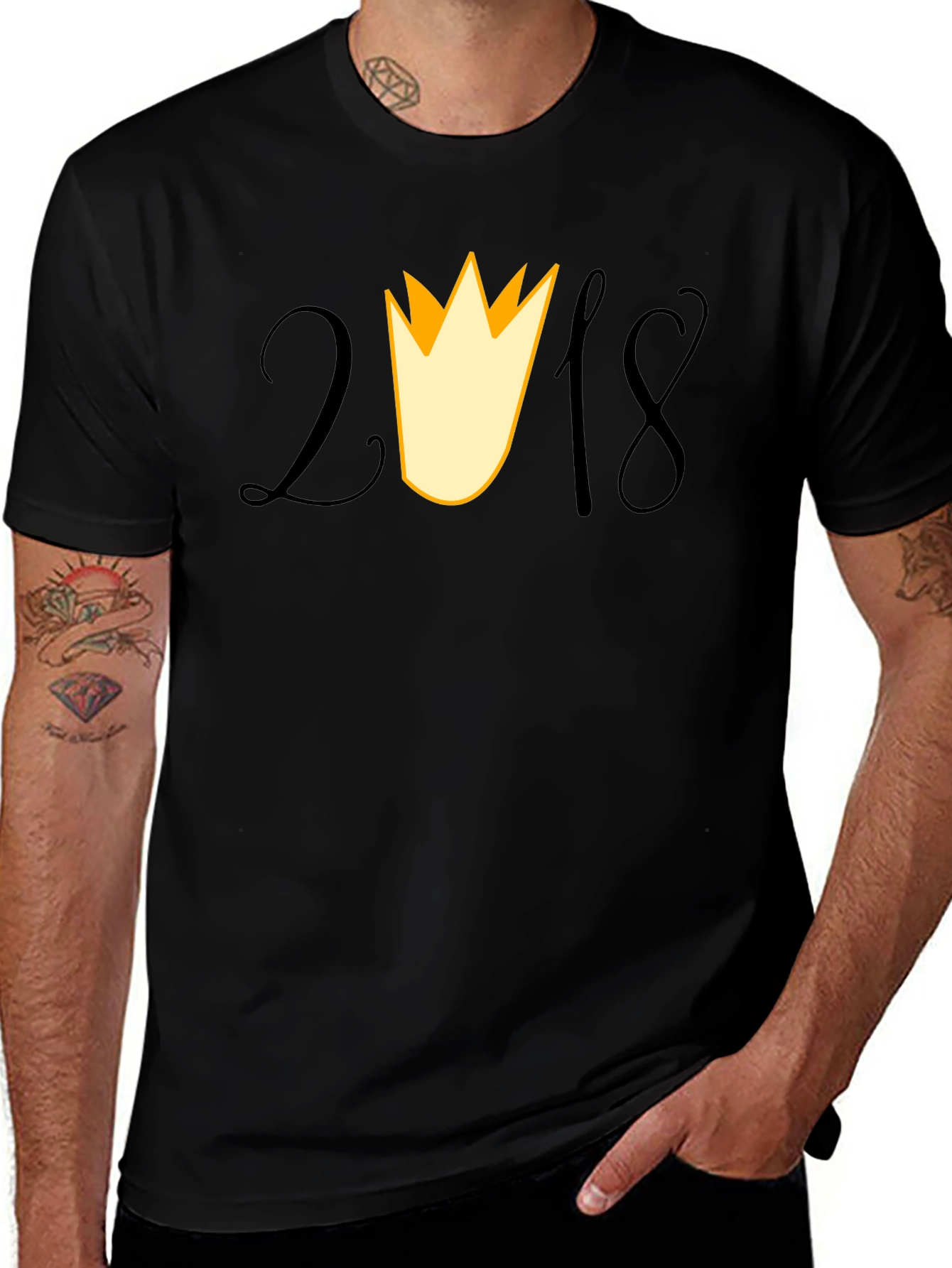 Variant 29 of 2018 Crown Graphic T-Shirt