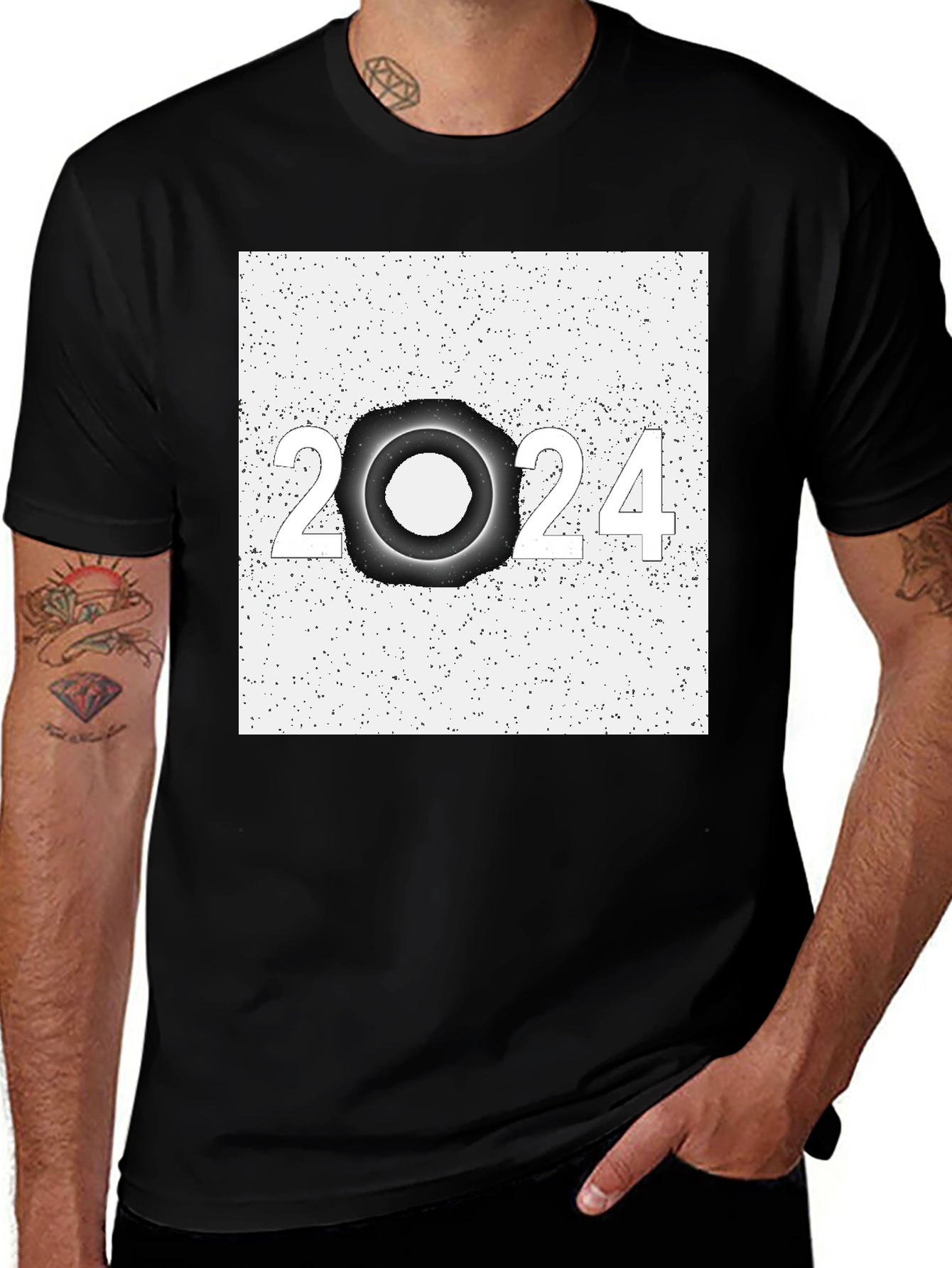 Variant 7 of 2024 Eclipse T-Shirt - Celestial Style