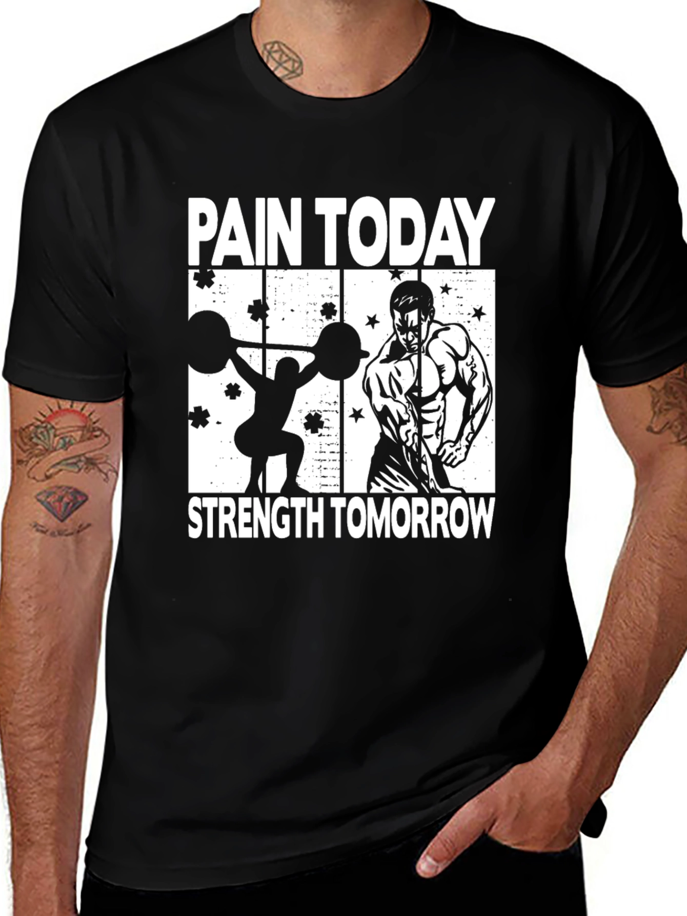 Variant 2 of Pain Today Strength Tomorrow T-Shirt