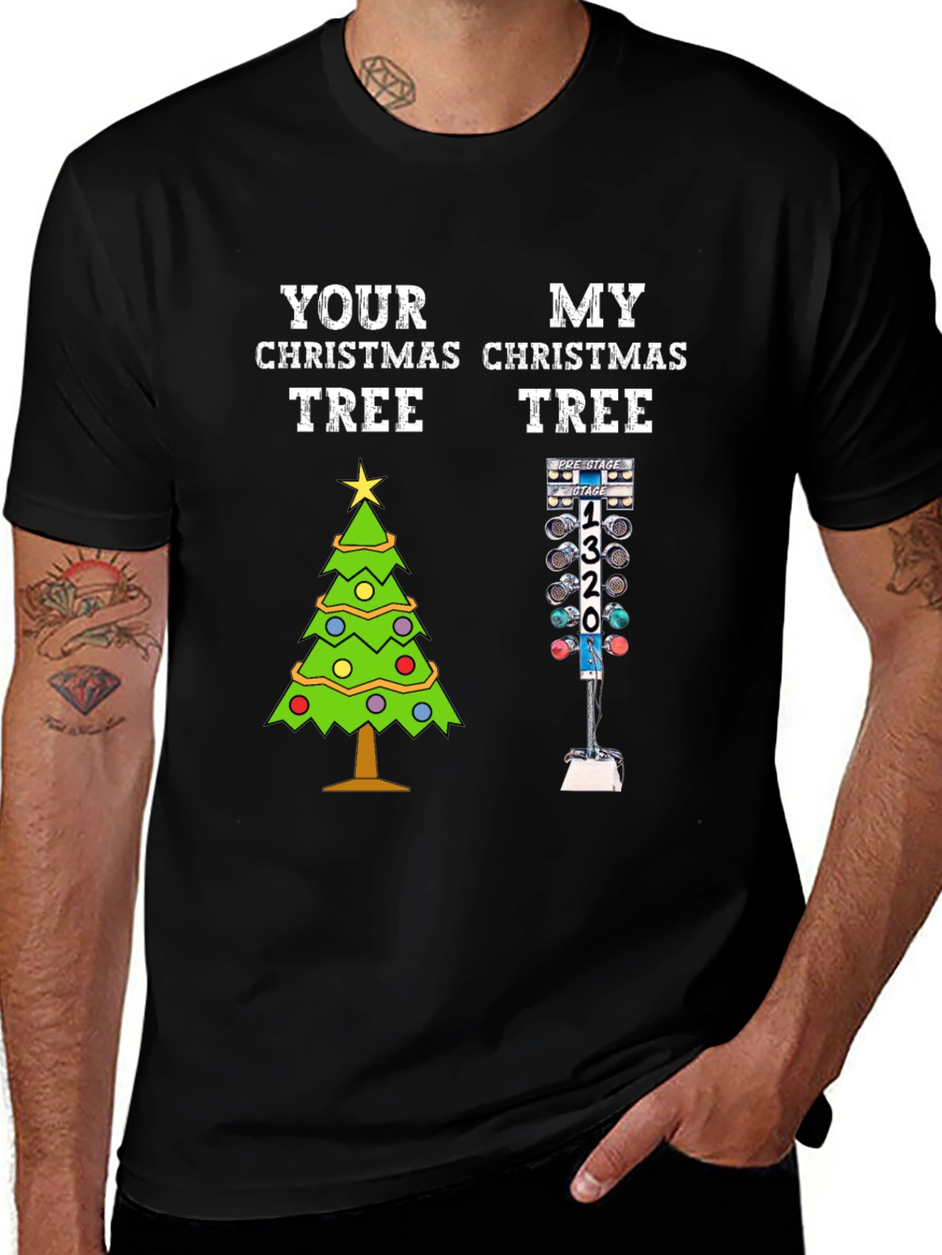 Your Christmas Tree vs. My Christmas Tree T-Shirt