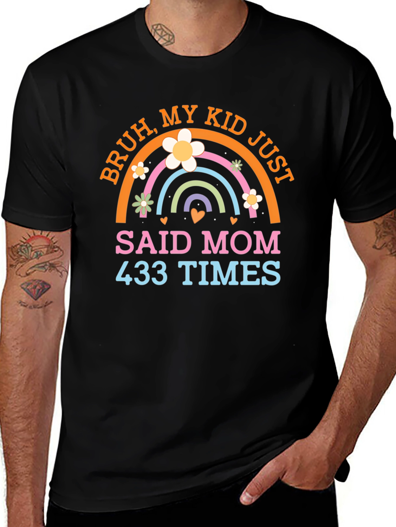 Variant 13 of Bruh My Kid Said Mom Funny T-Shirt