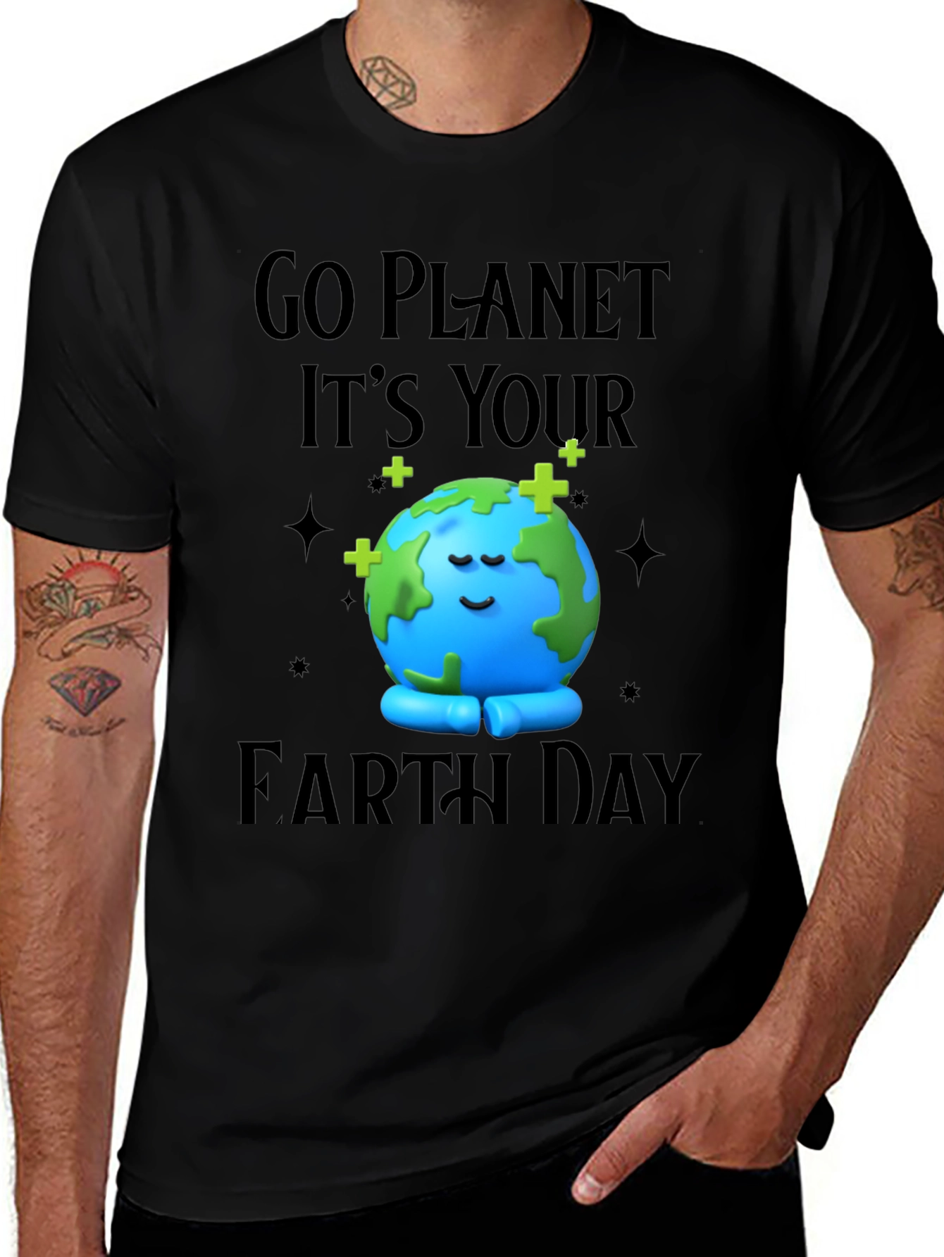 Go Planet Earth Day T-Shirt