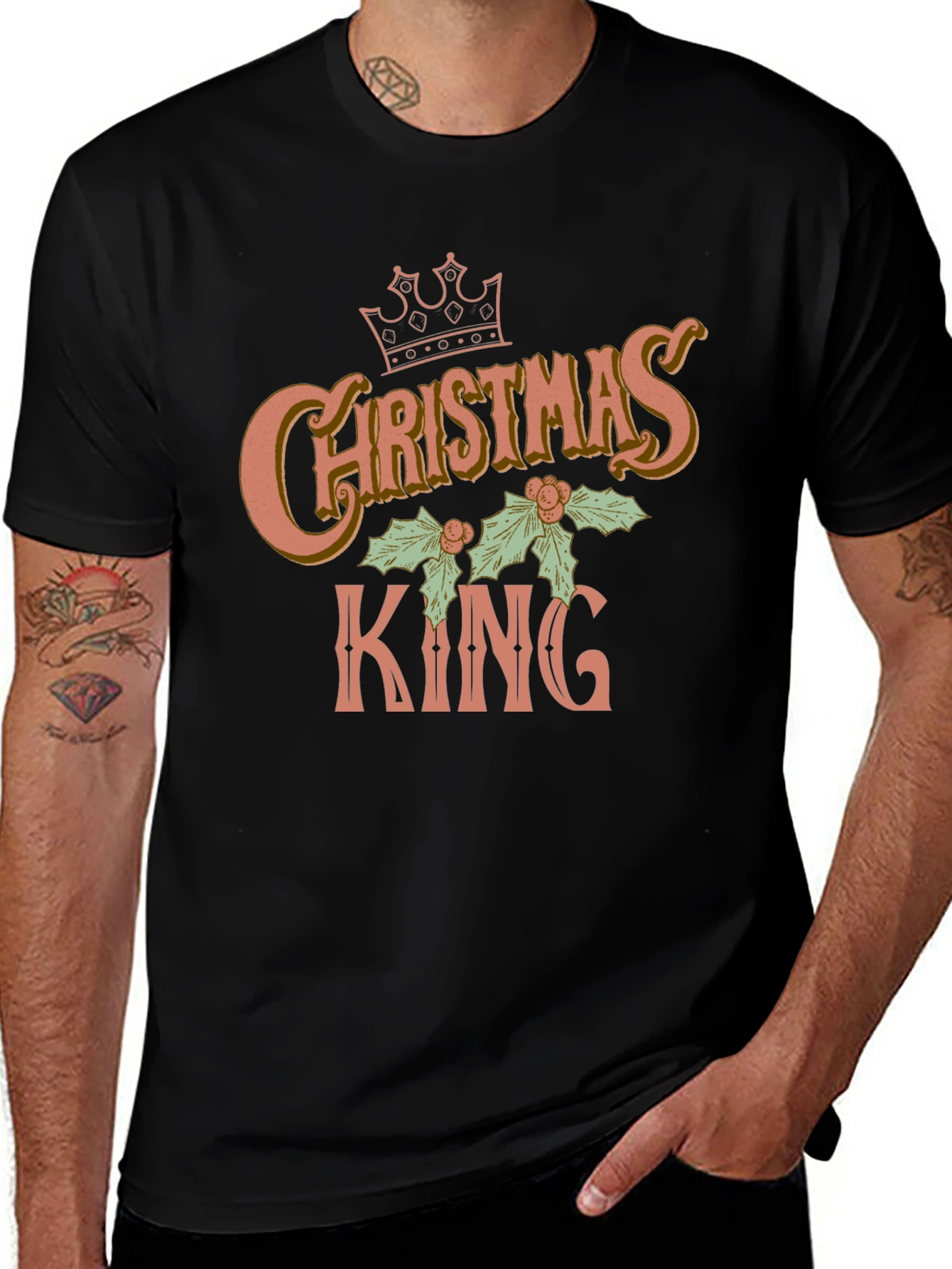 Christmas King Graphic T-Shirt