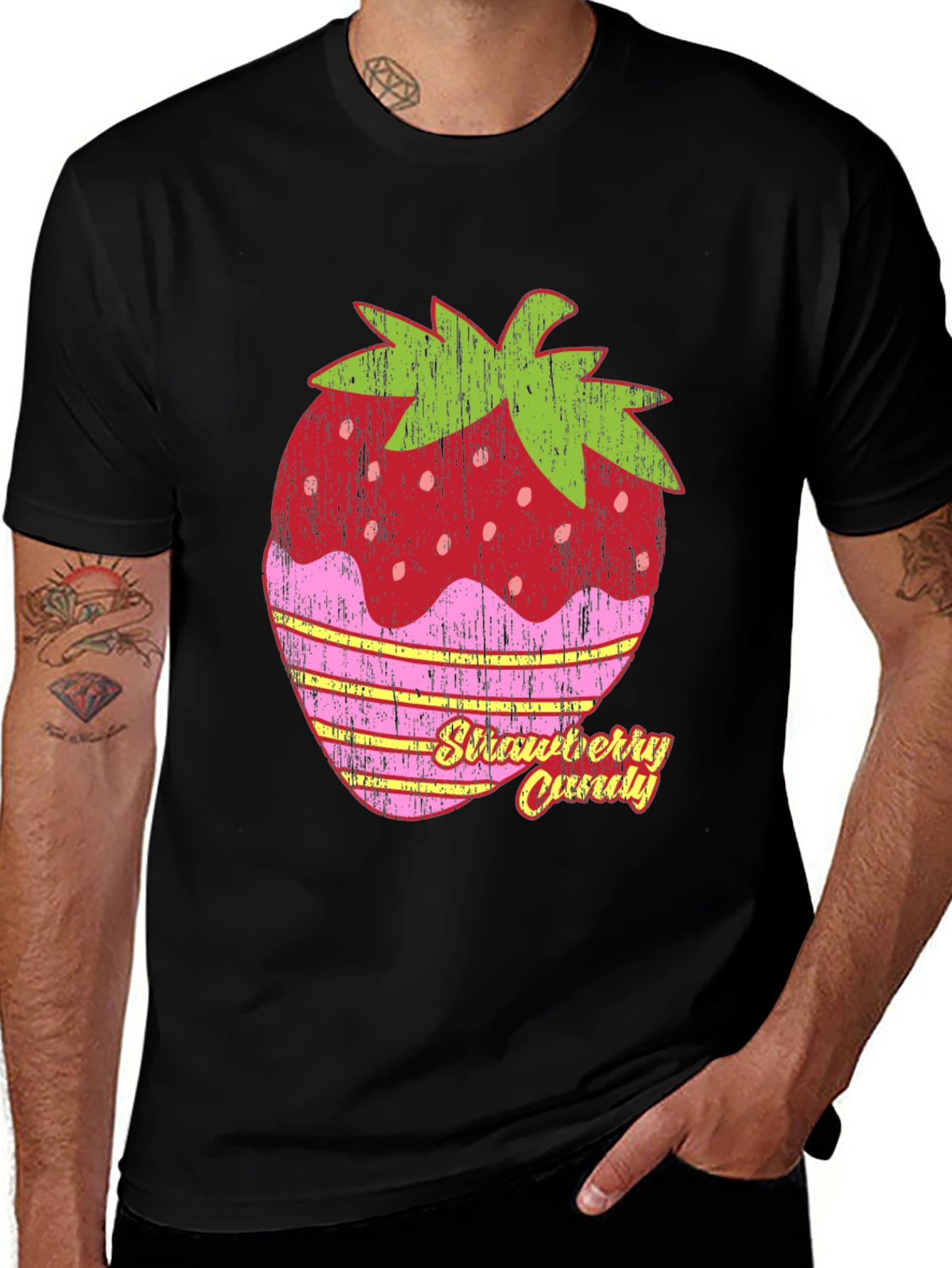Variant 14 of Strawberry Candy Graphic Tee