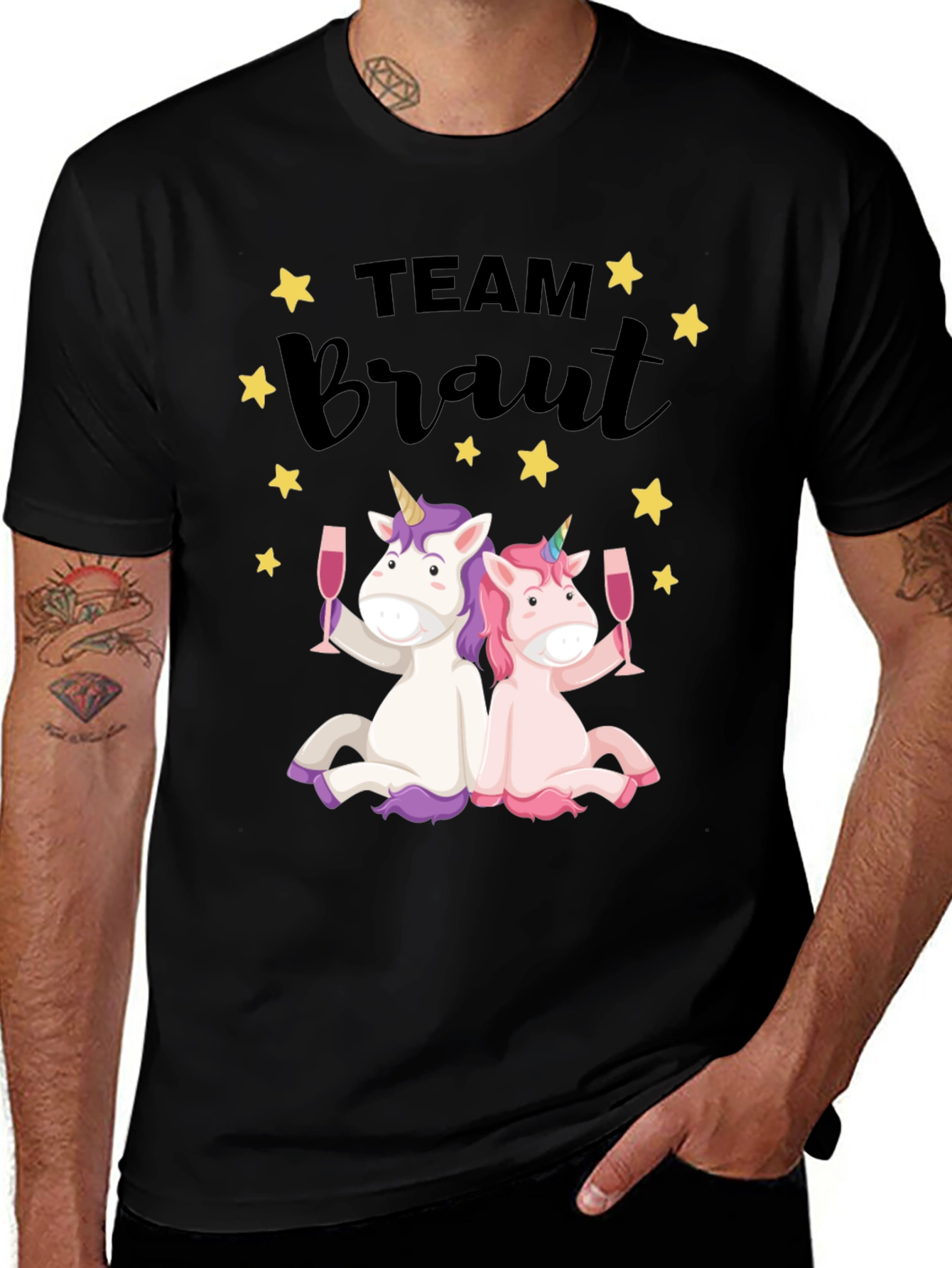 Variant 7 of Team Braut Unicorns Tee