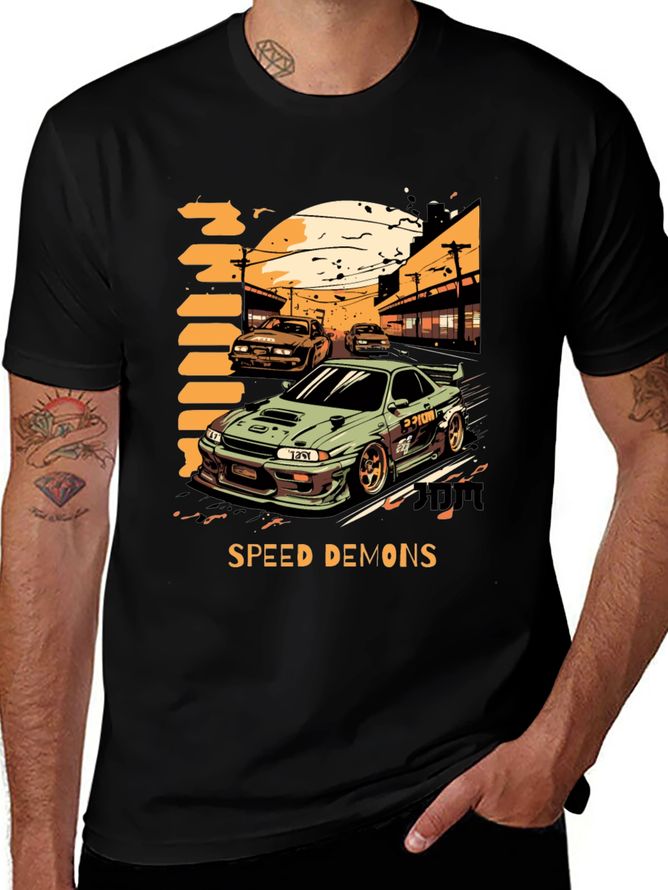 Variant 30 of Speed Demons Graphic Tee