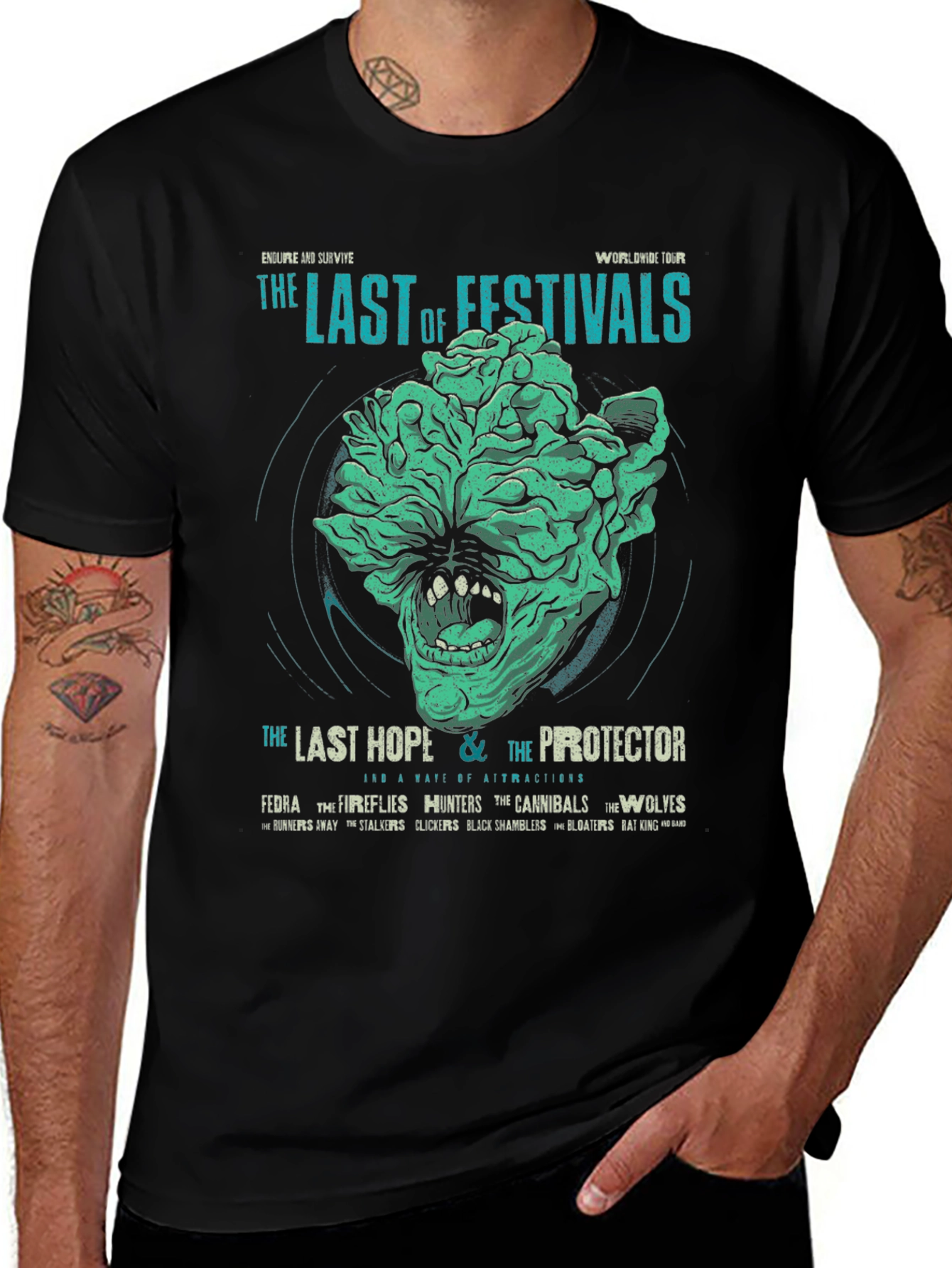 Variant 22 of The Last of Us Inspired Festival T-Shirt