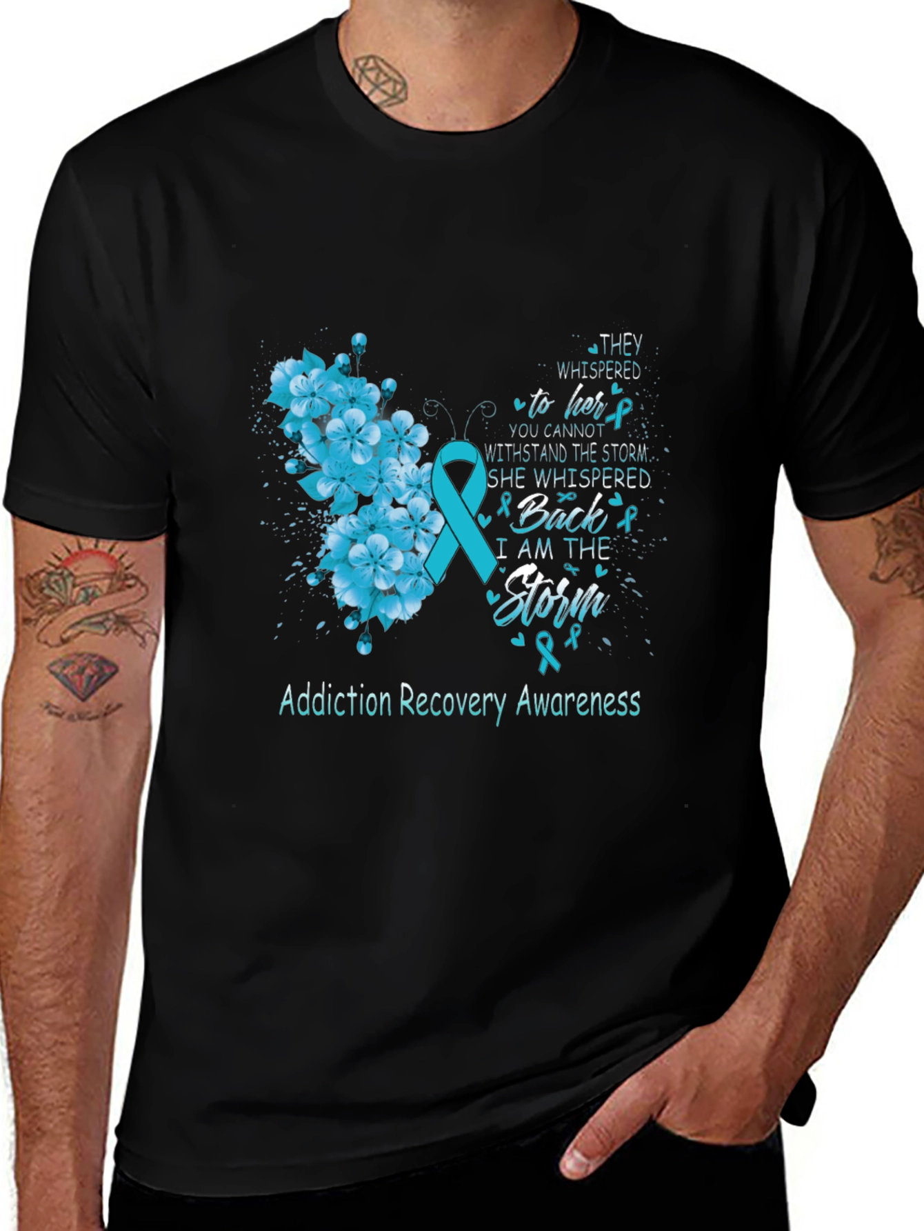 Addiction Recovery Awareness T-Shirt