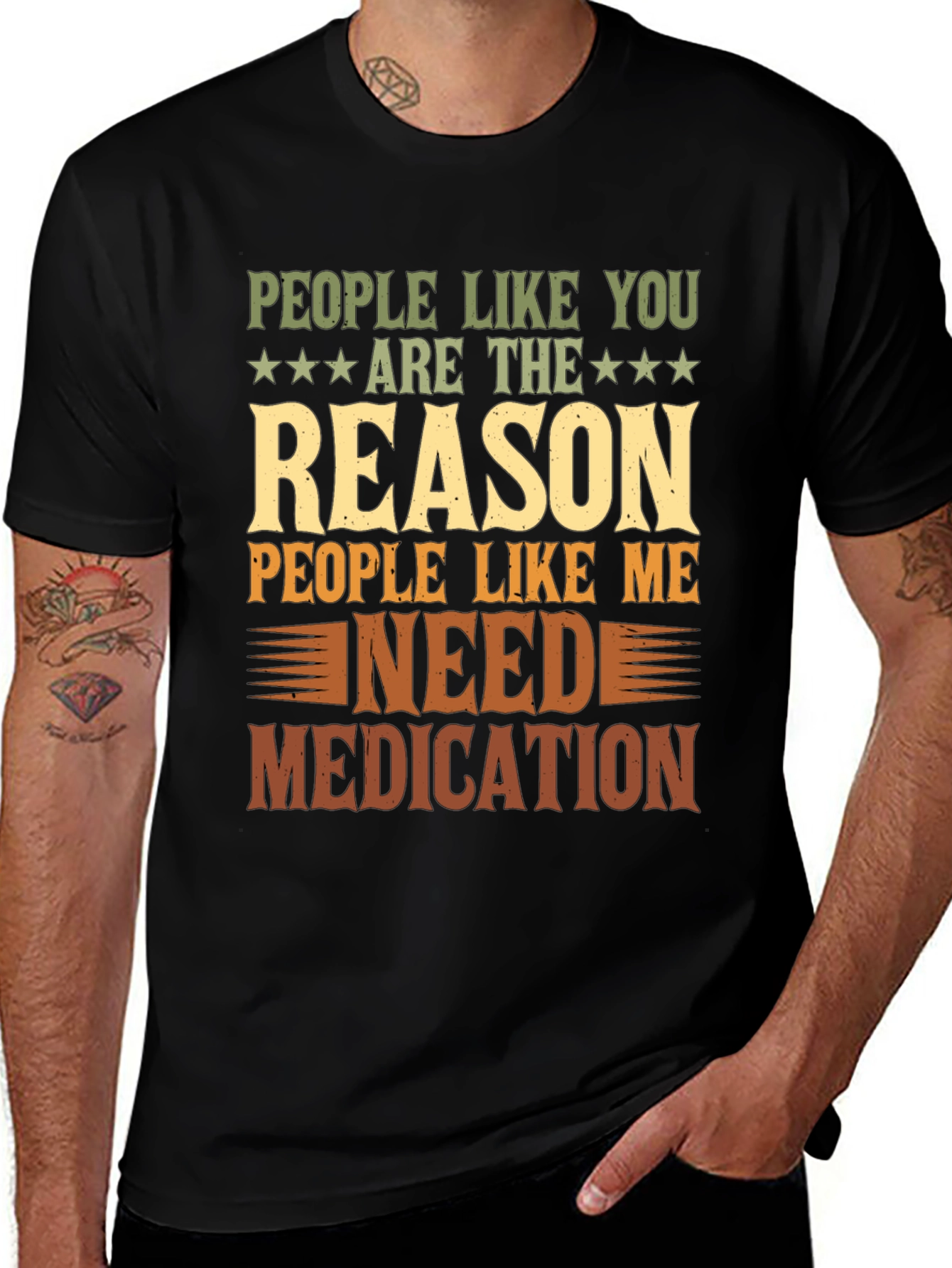 Variant 20 of People Like You Reason Funny Graphic T-Shirt