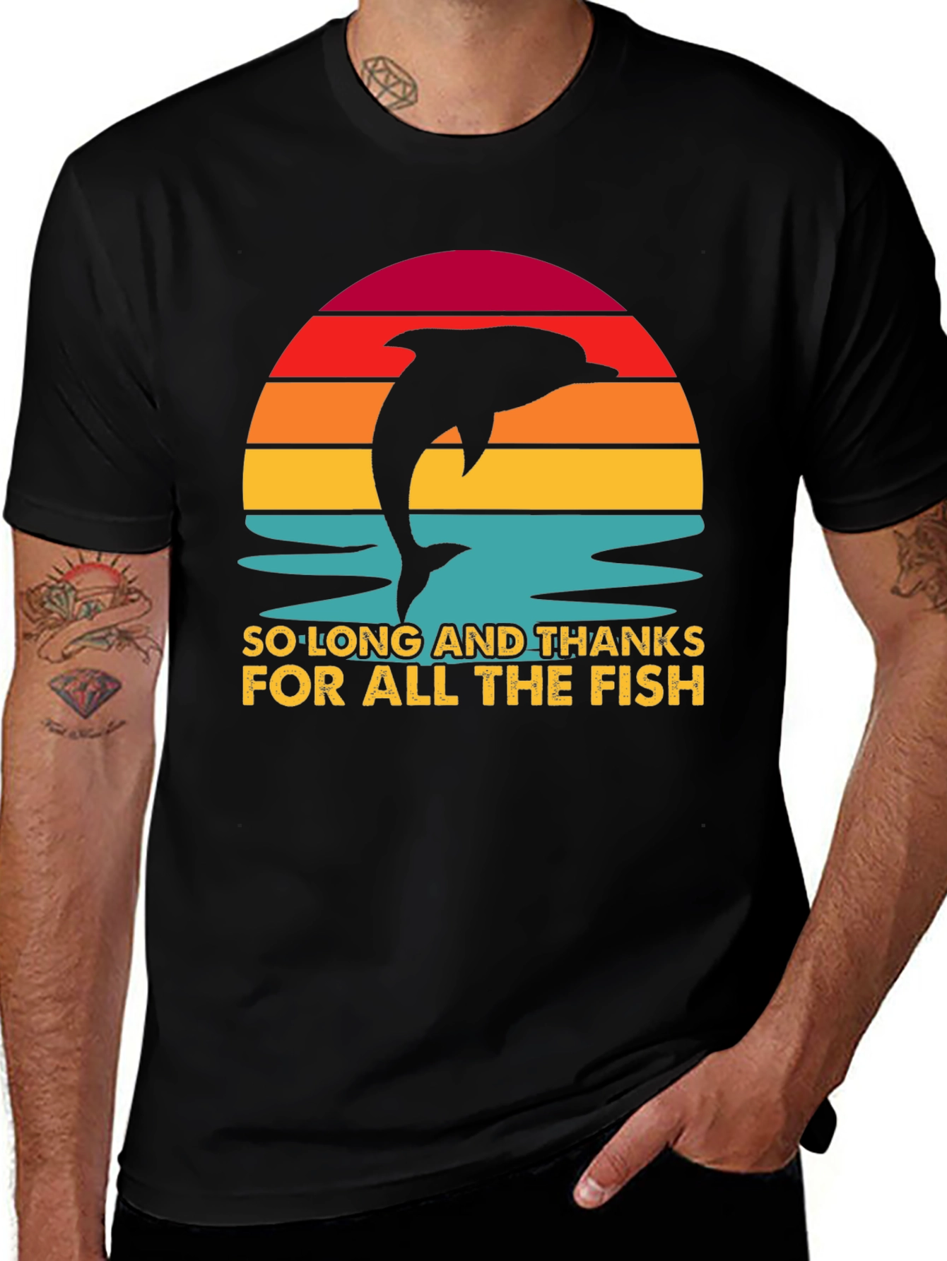 Variant 26 of So Long And Thanks For All The Fish T-Shirt