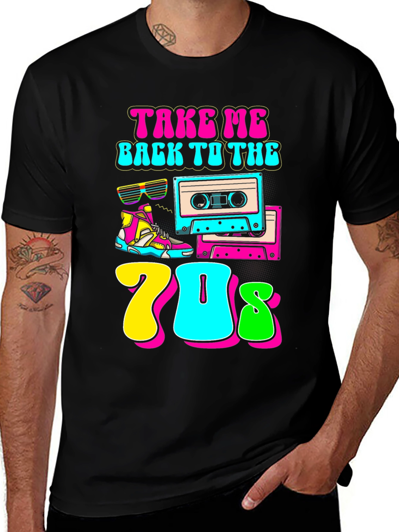 Variant 29 of Retro 70s Graphic Tee