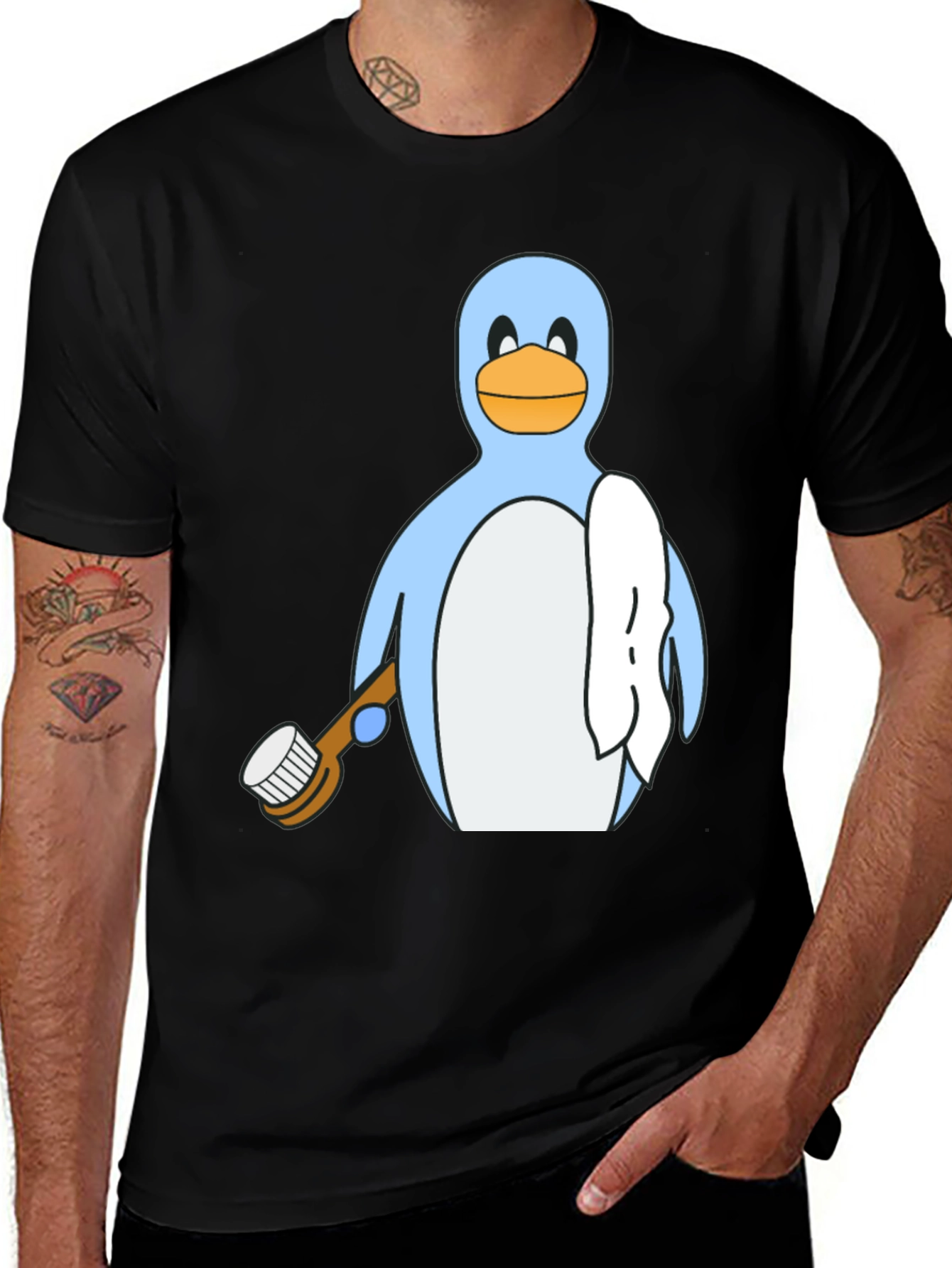 Variant 21 of Penguin Dentist Graphic Tee