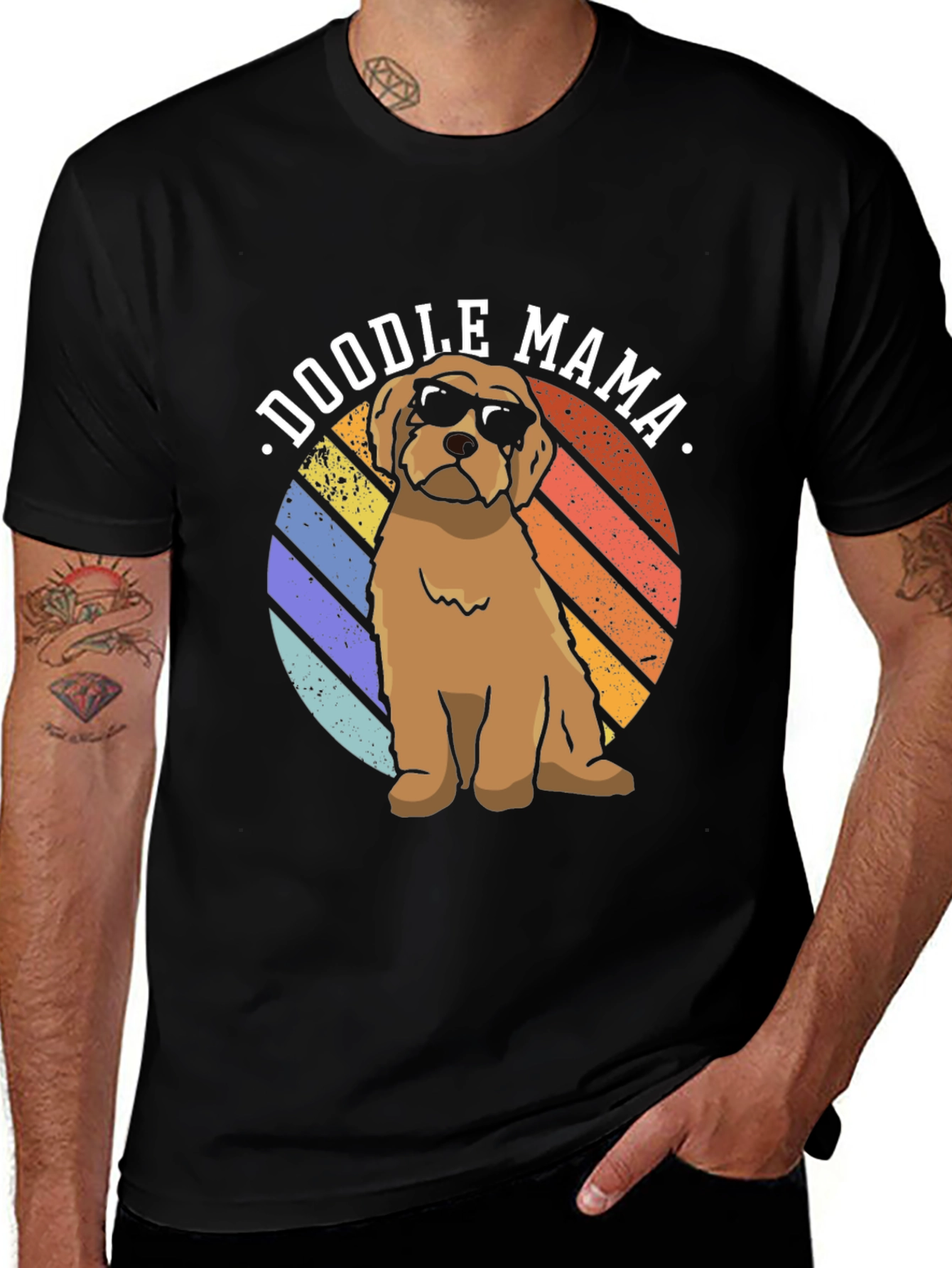 Doodle Mama T-Shirt - Cute Dog Lover Tee