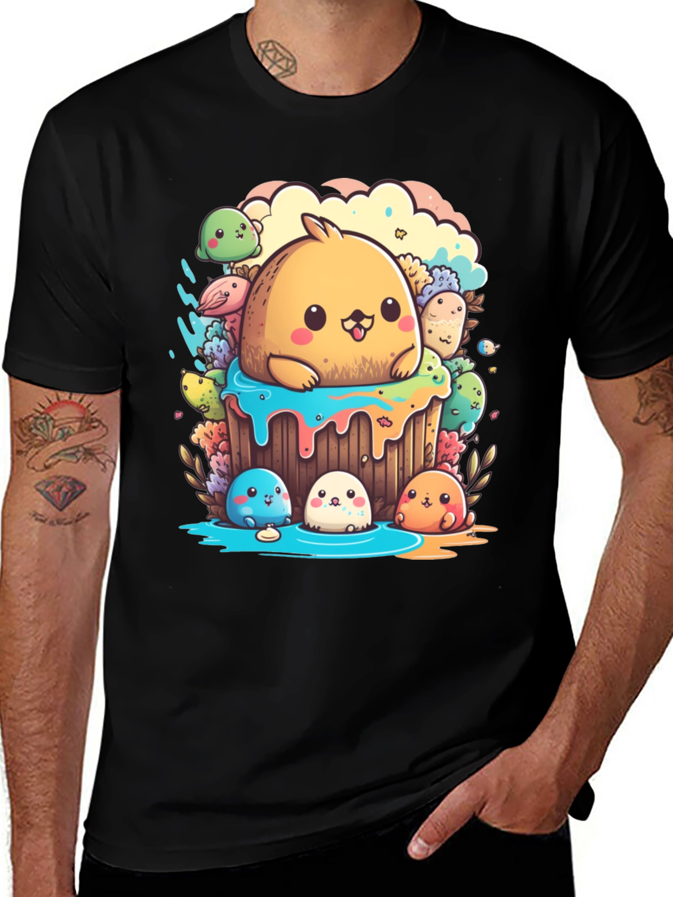 Variant 7 of Cute Cartoon T-Shirt