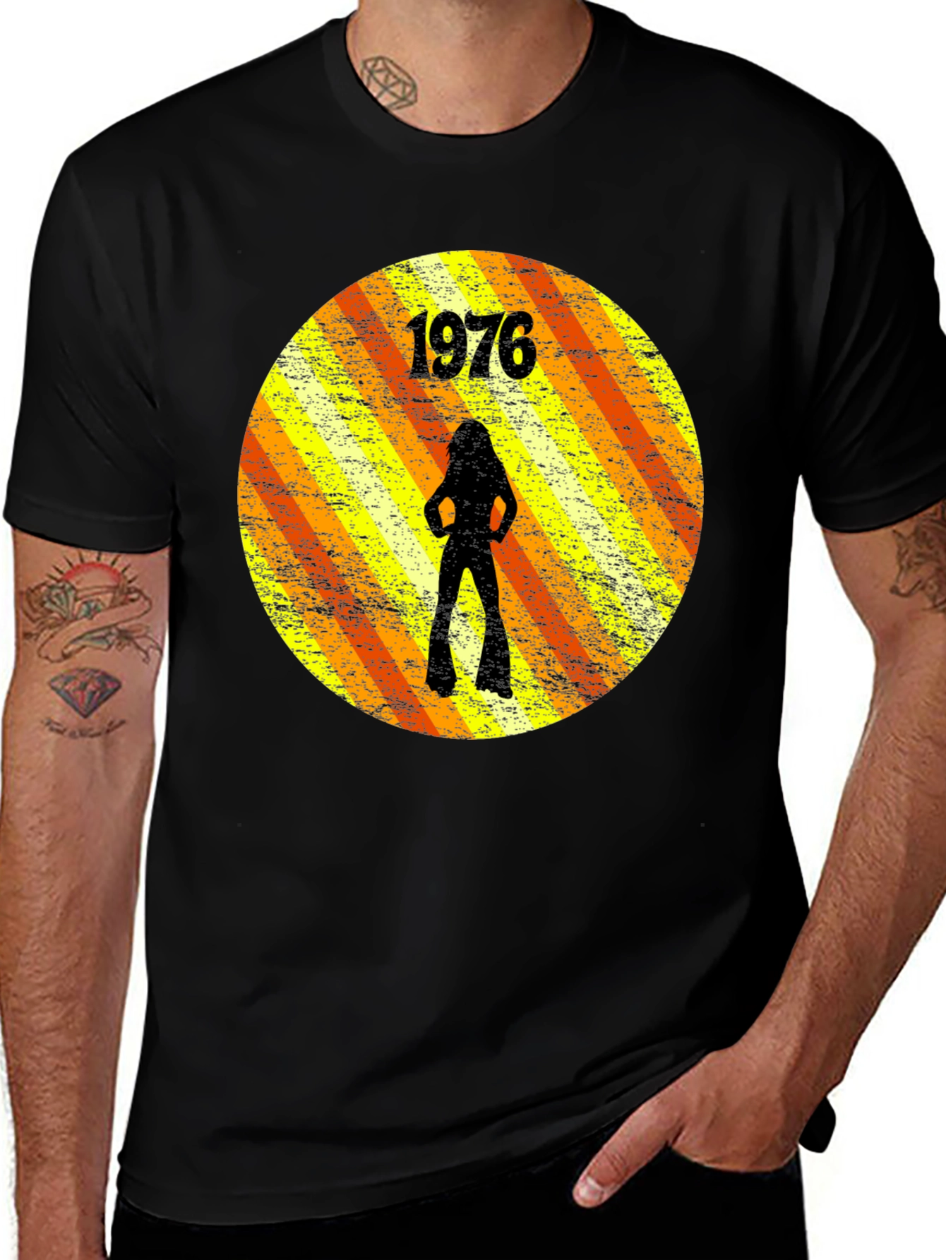 Variant 25 of Retro 1976 Disco T-Shirt