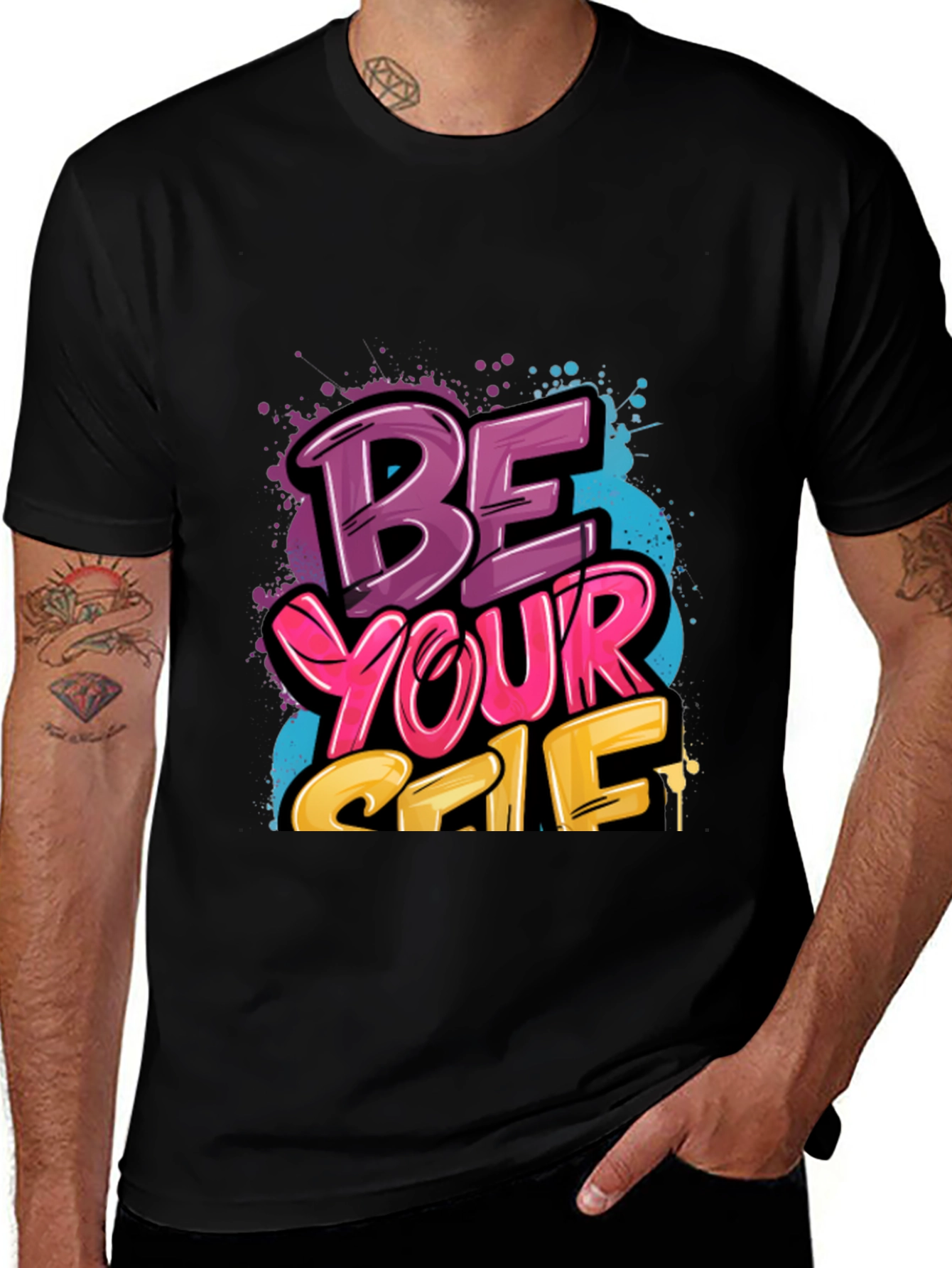 Variant 11 of Be Yourself Graphic T-Shirt