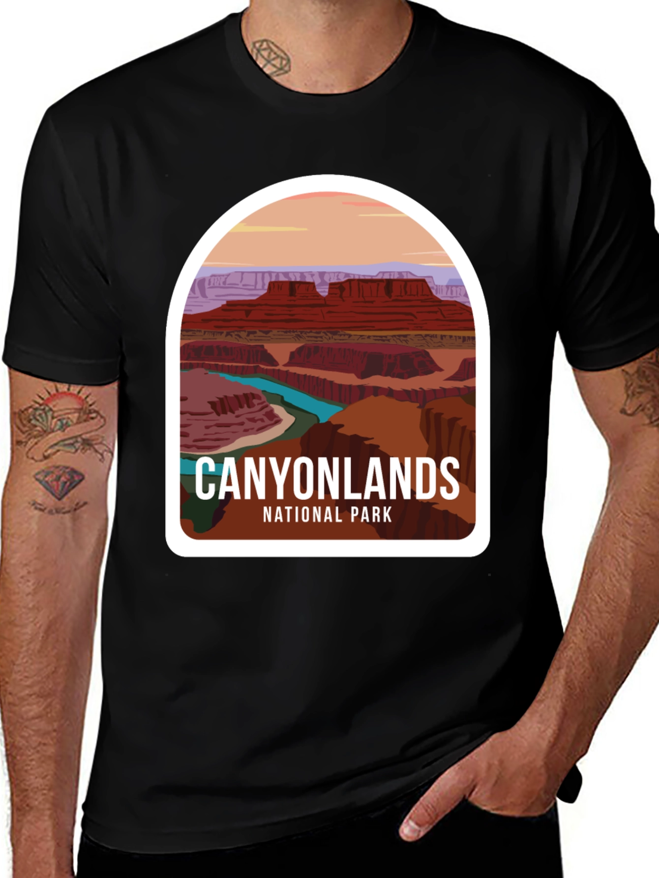 Variant 9 of Canyonlands National Park Graphic T-Shirt