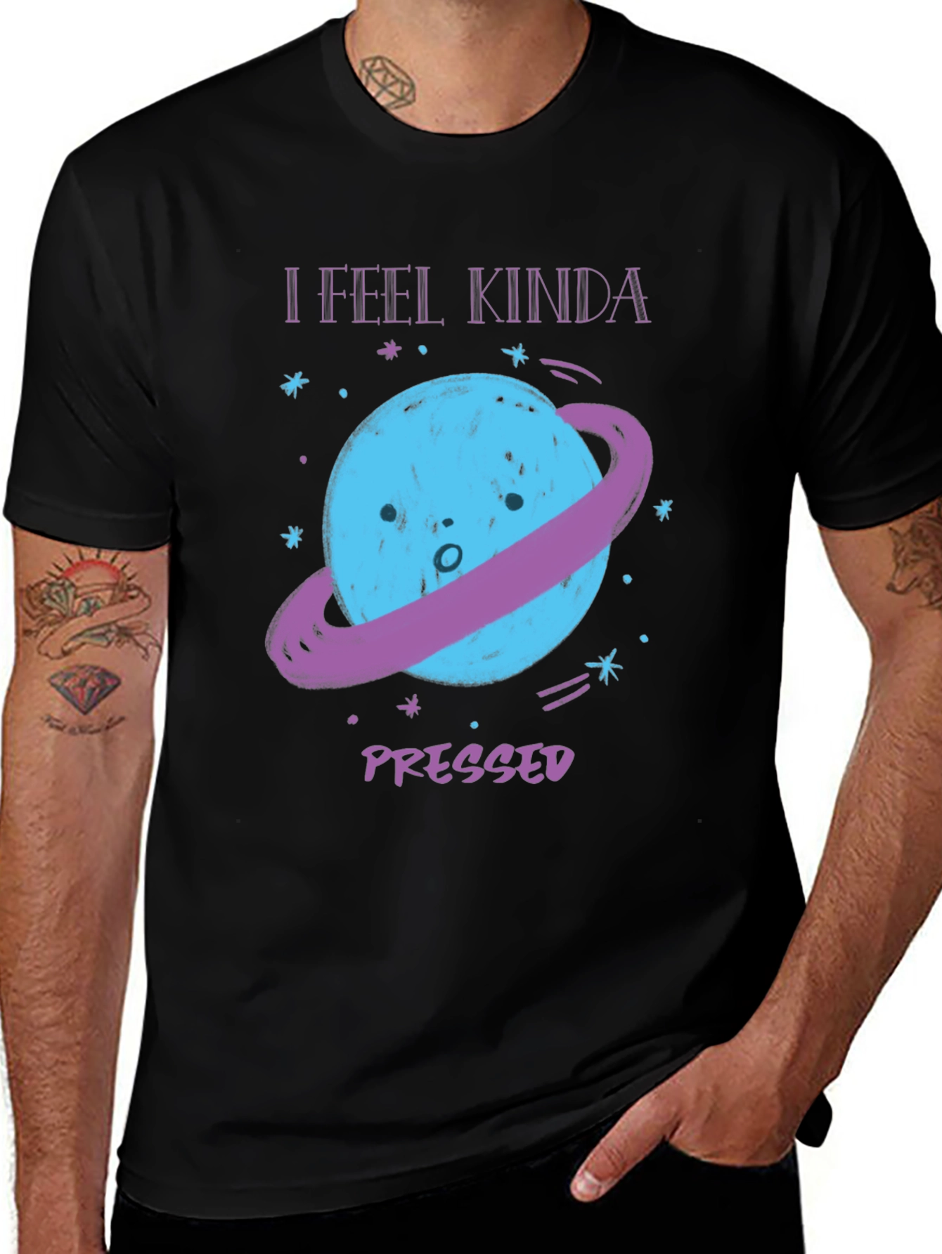 Variant 3 of I Feel Kinda Pressed Graphic T-Shirt