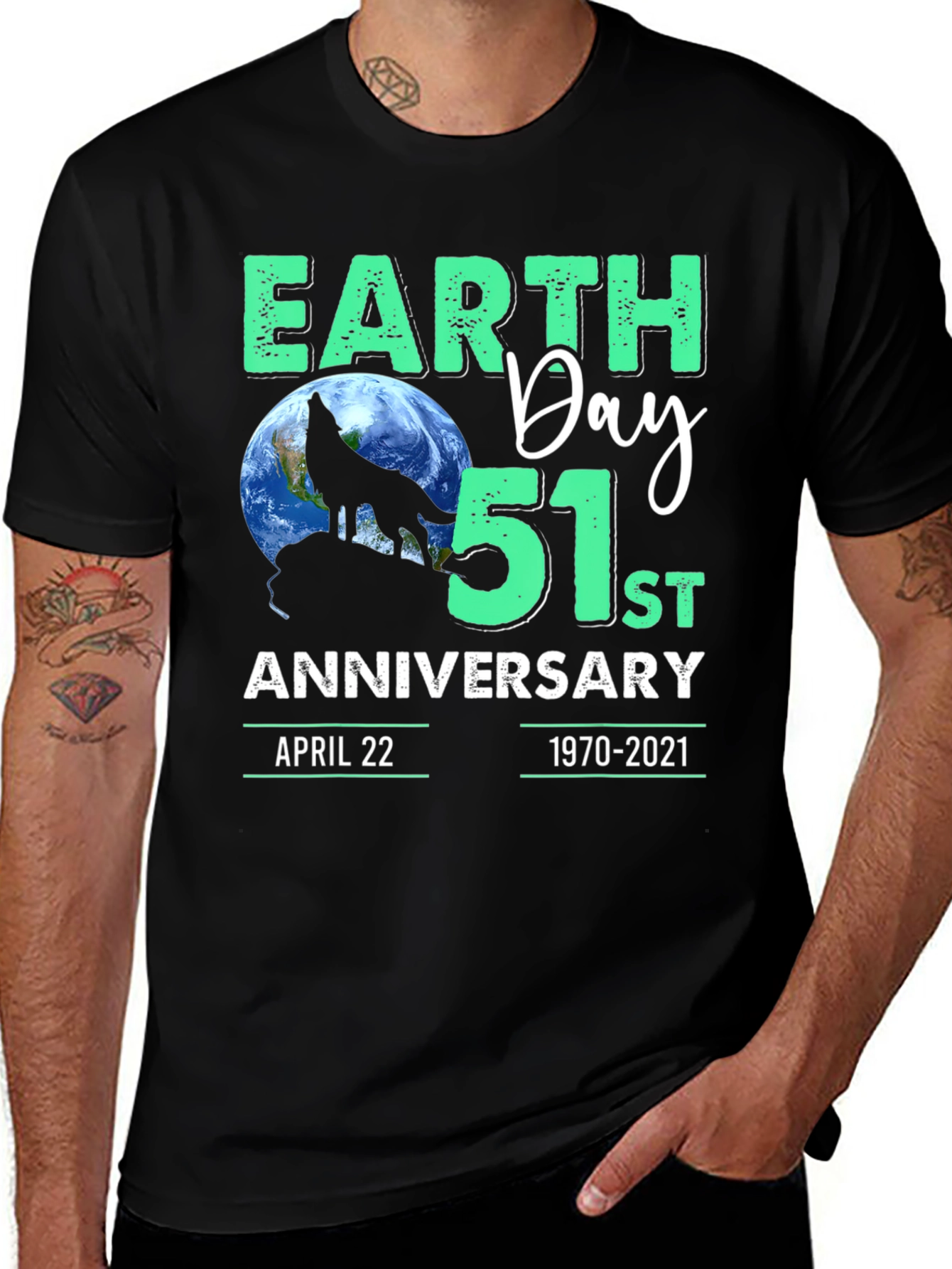 Earth Day 51st Anniversary Graphic Tee