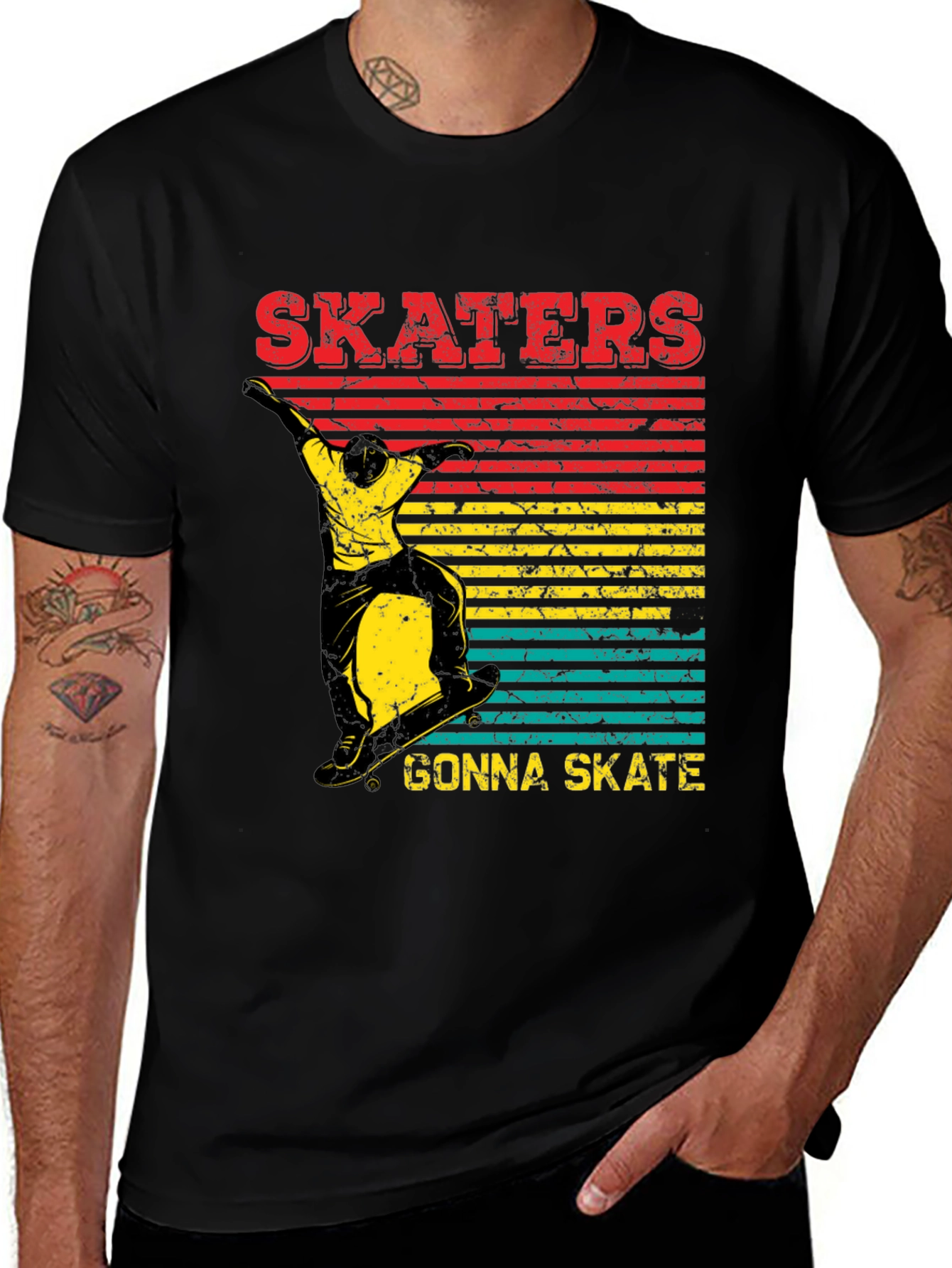 Variant 16 of Skaters Gonna Skate Graphic T-Shirt