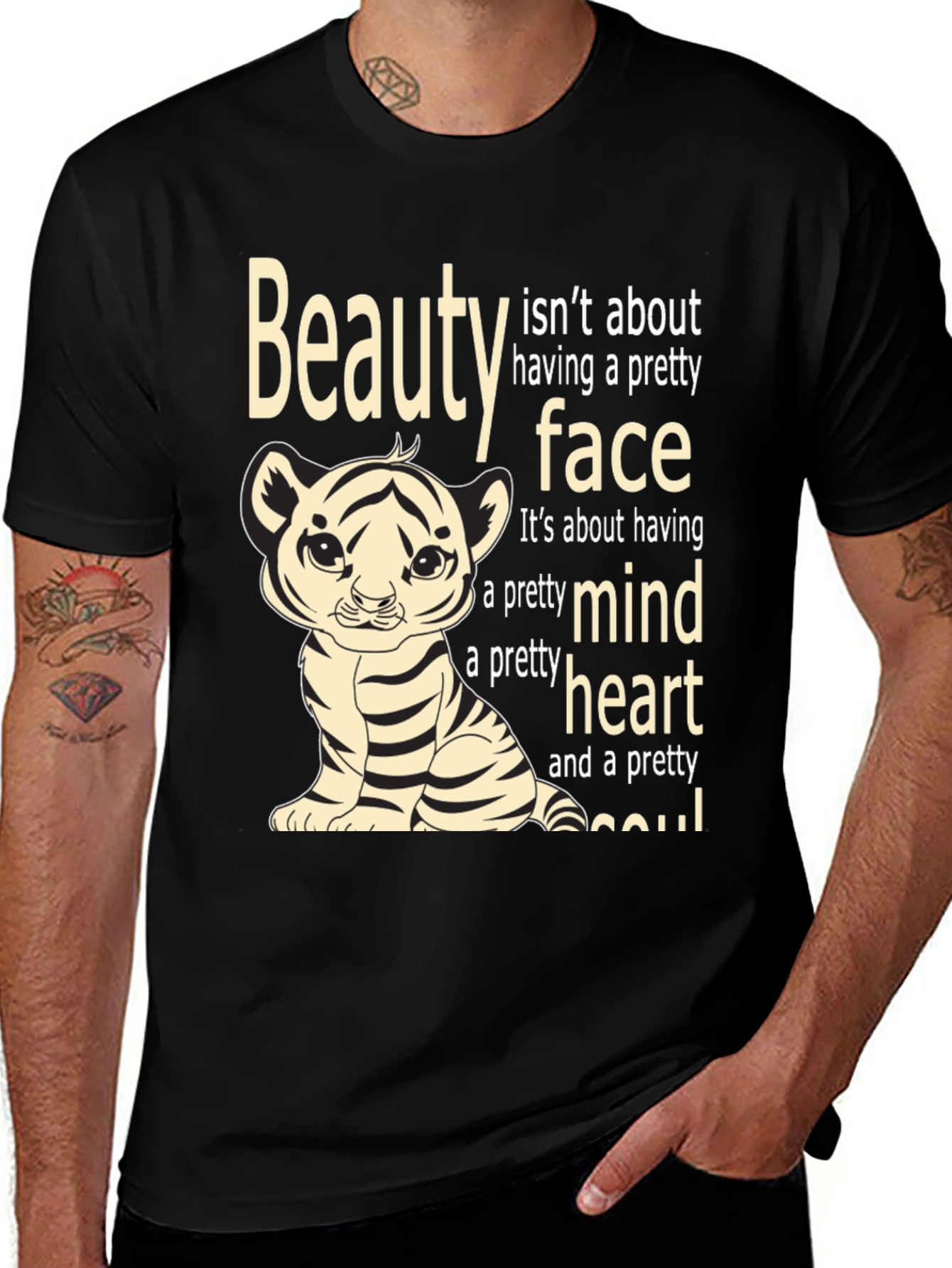 Beauty Isn't About Having A Pretty Face T-Shirt