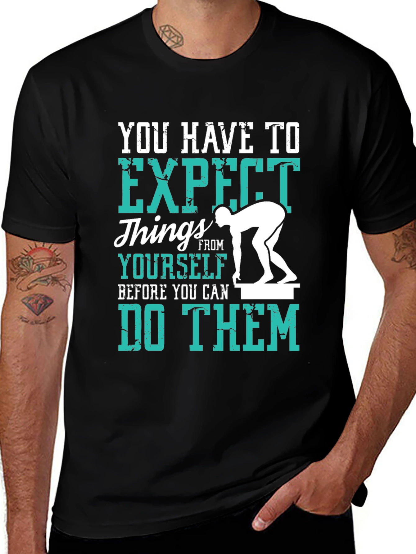 Variant 3 of Expect Things Graphic Tee - Motivational T-Shirt