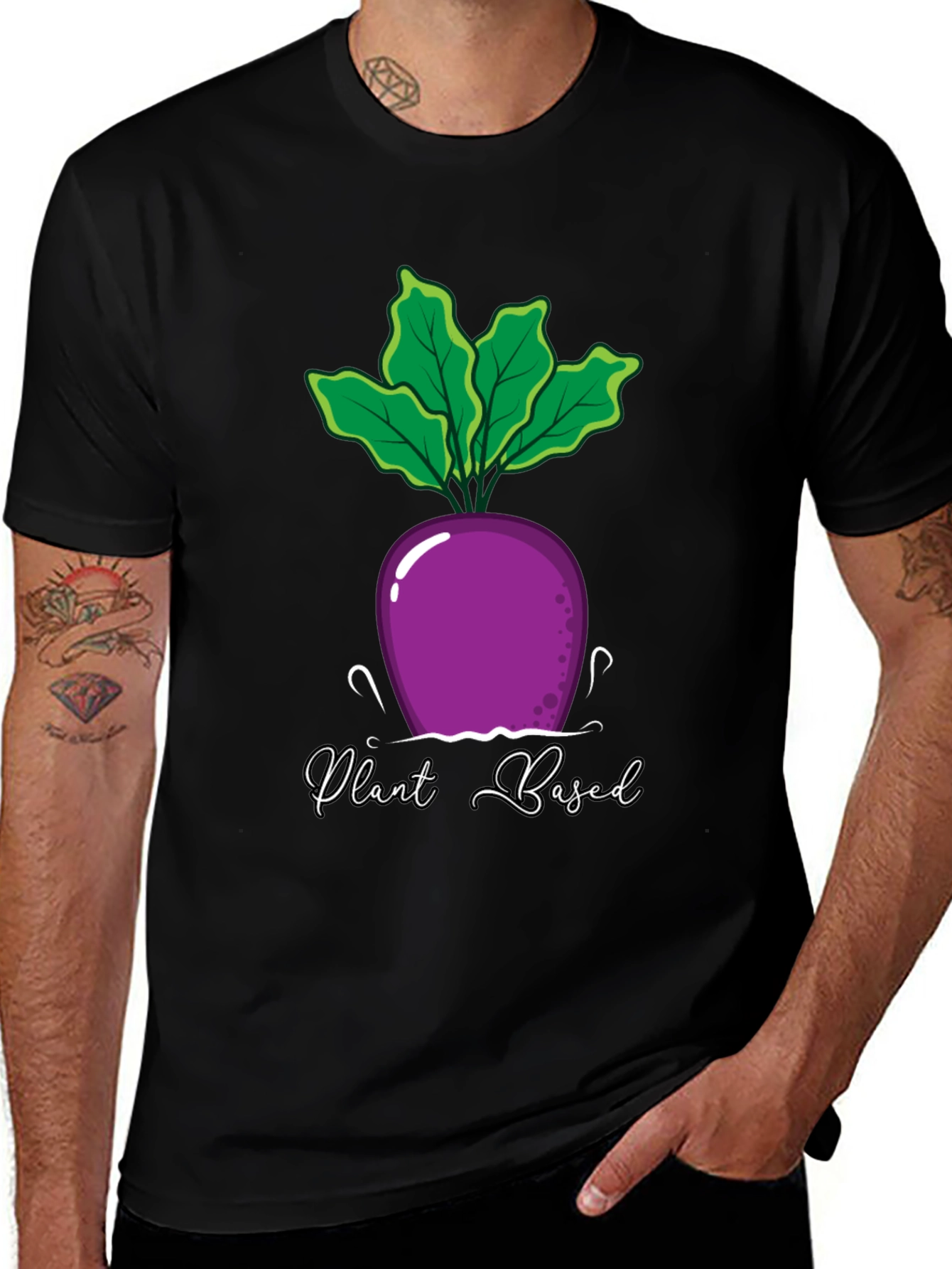 Plant Based Beet Graphic T-Shirt