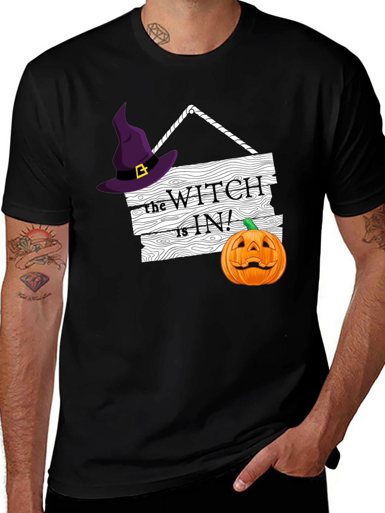 Variant 11 of The Witch is In! Halloween T-Shirt