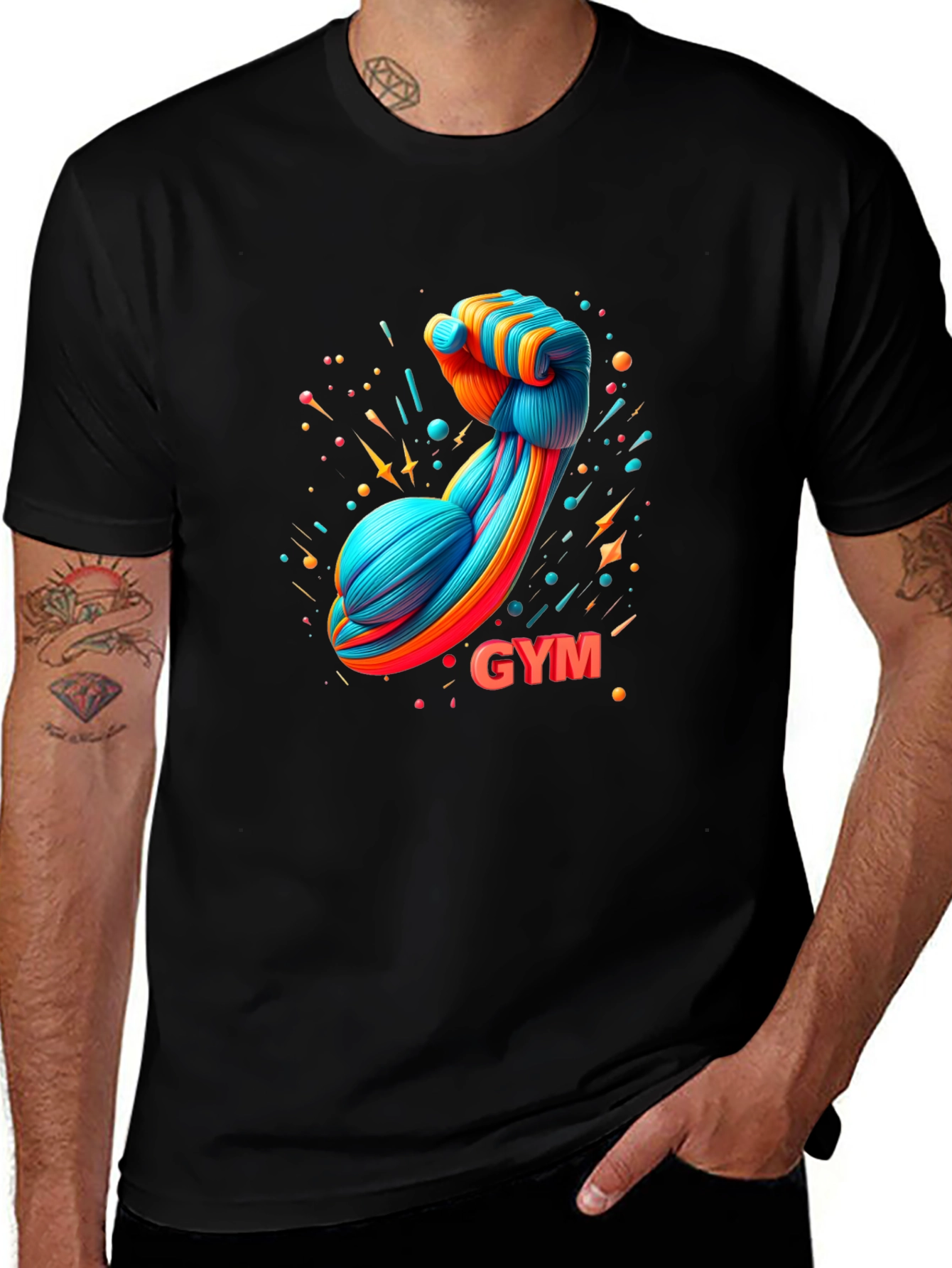 Gym Muscle Flex T-Shirt