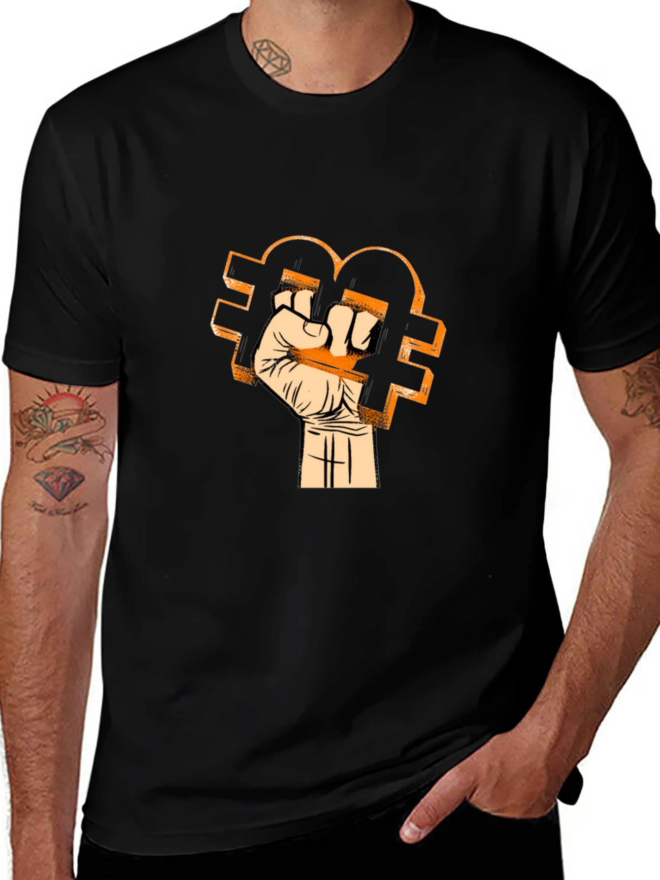 Bitcoin Fist T-Shirt - Crypto Power