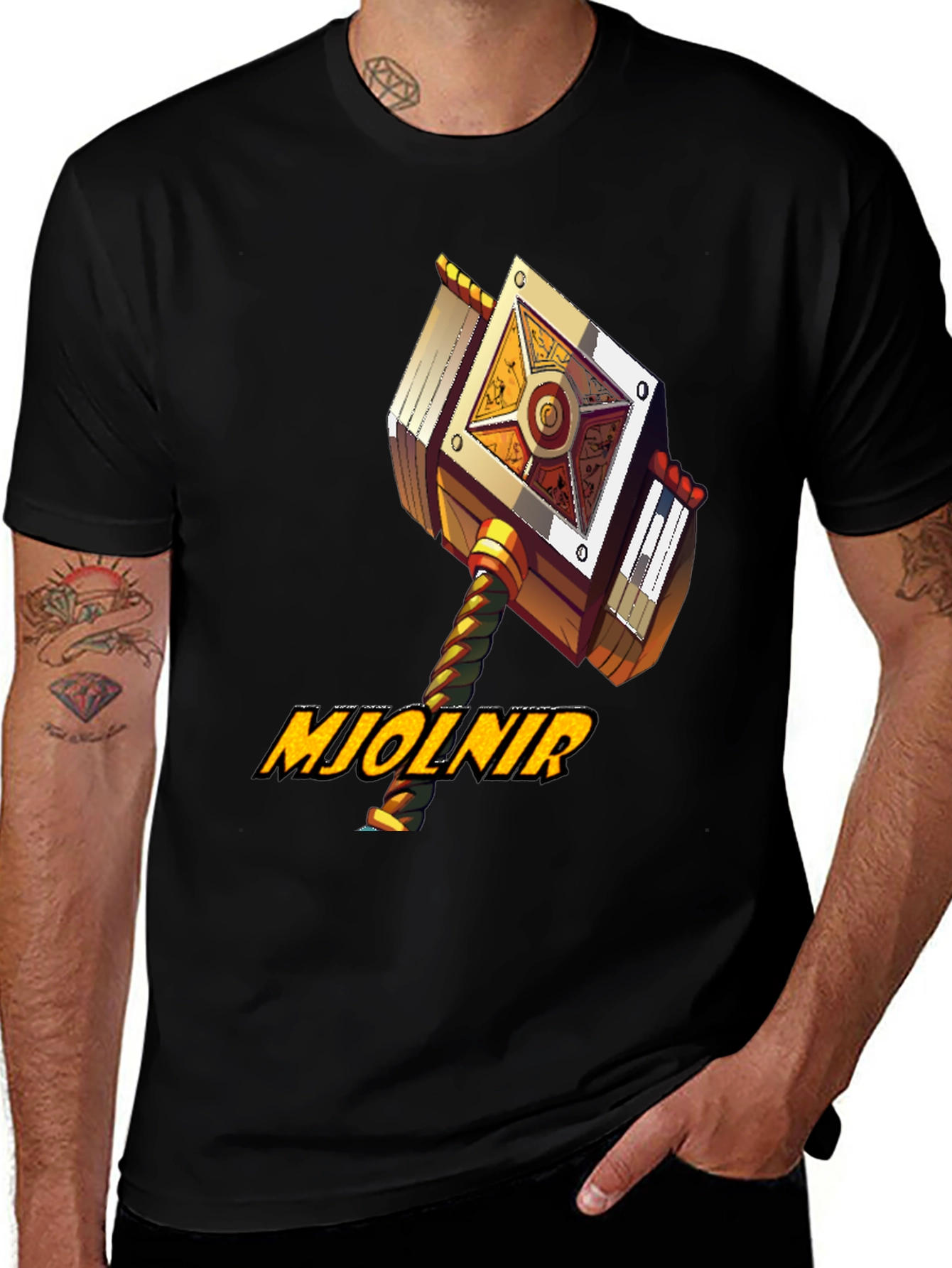 Mjolnir Hammer Graphic T-Shirt