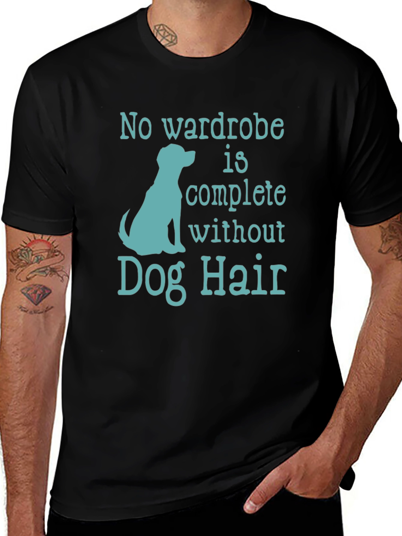 Variant 17 of Dog Hair T-Shirt - Pet Lover Tee