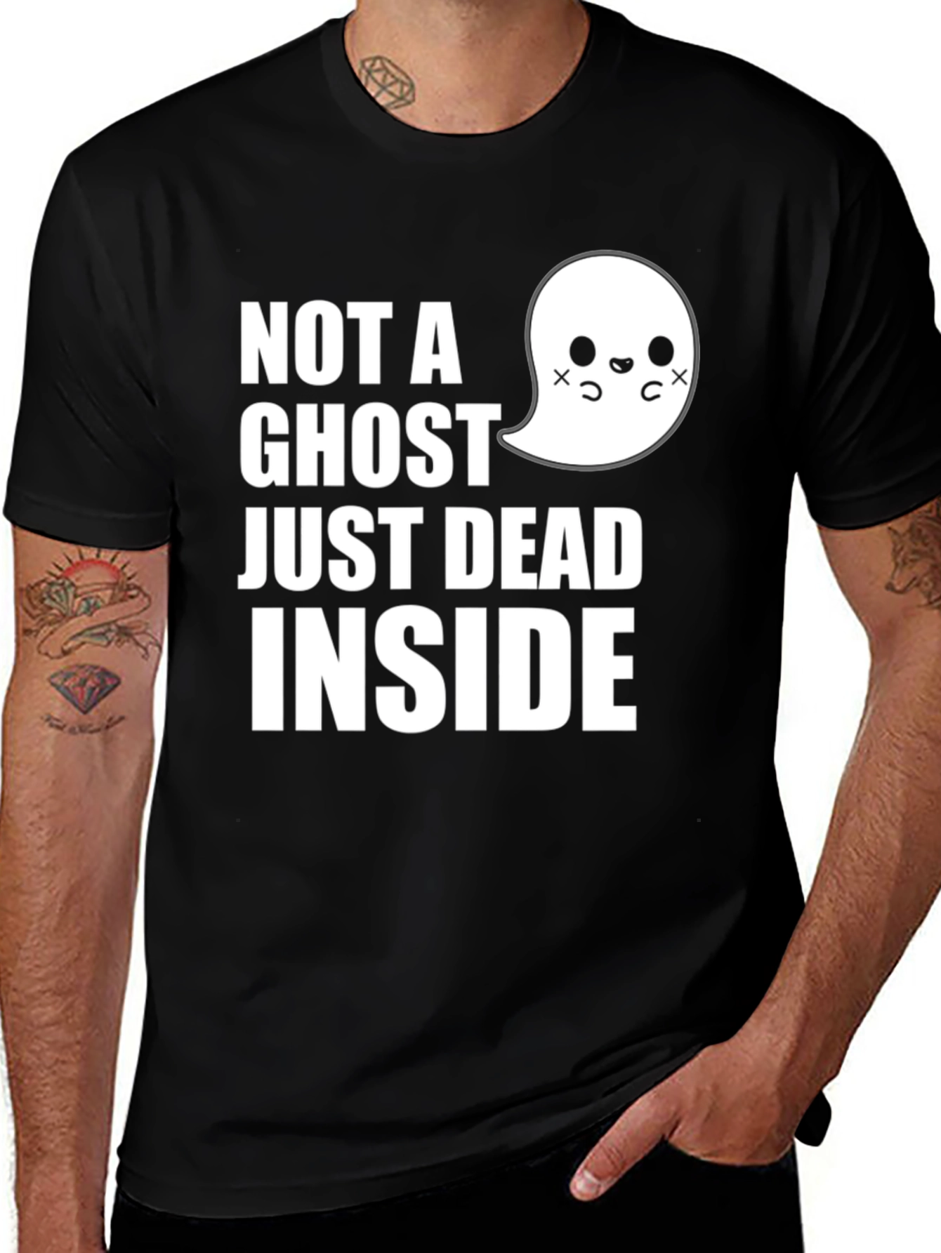 Variant 5 of Not A Ghost Just Dead Inside T-Shirt