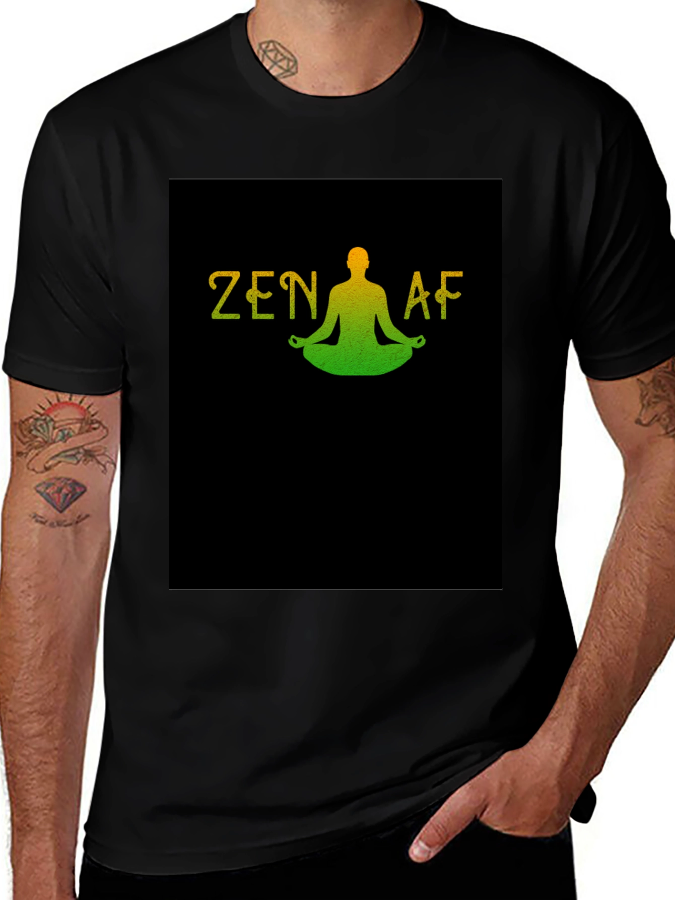 Zen AF T-Shirt - Meditation Relaxation Tee