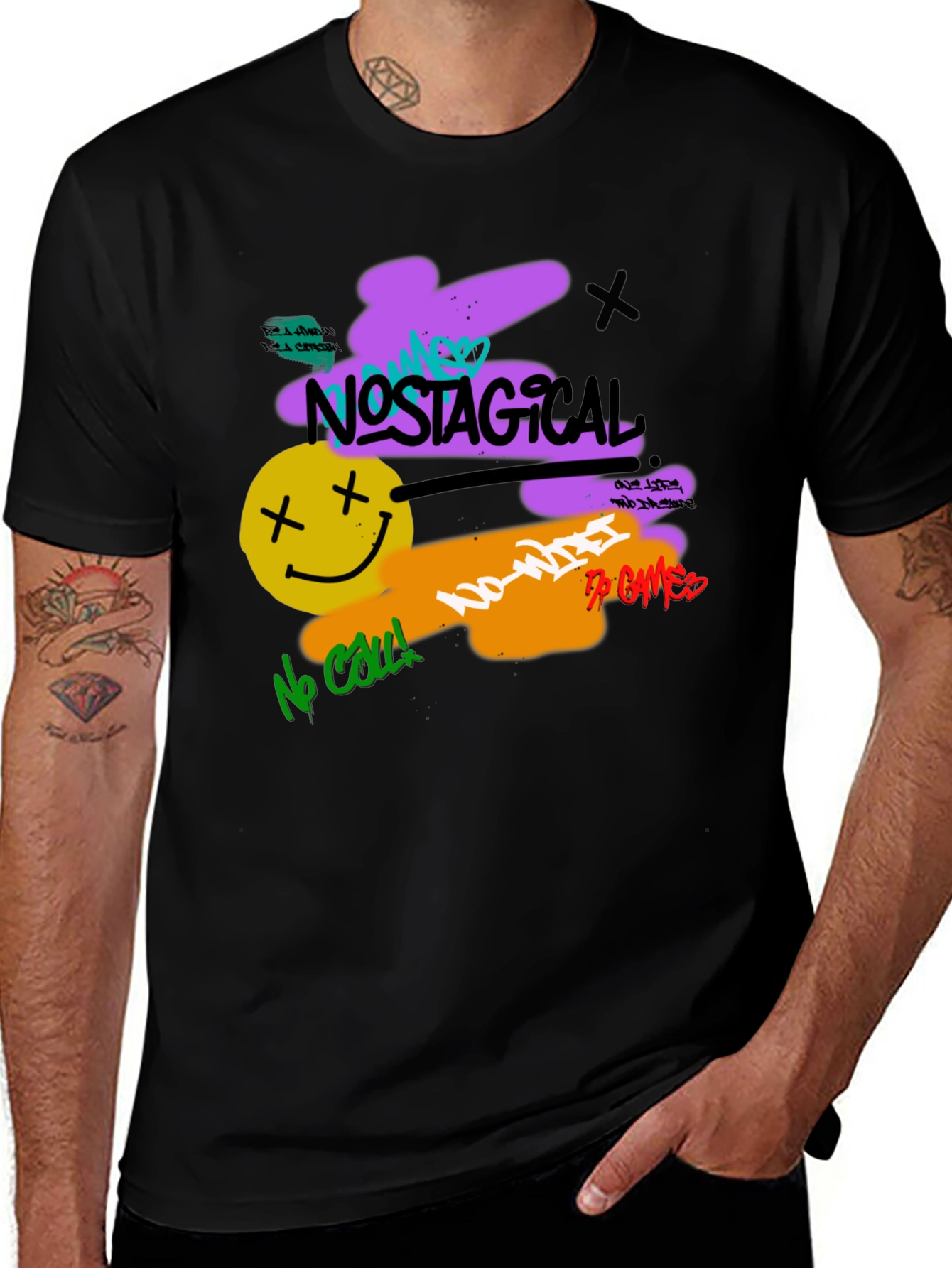 Variant 21 of Nostalgical Graphic T-Shirt