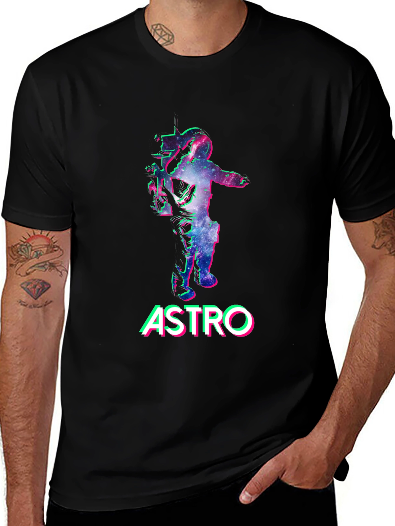 Variant 11 of Astronaut Galaxy T-Shirt - Astro Graphic Tee