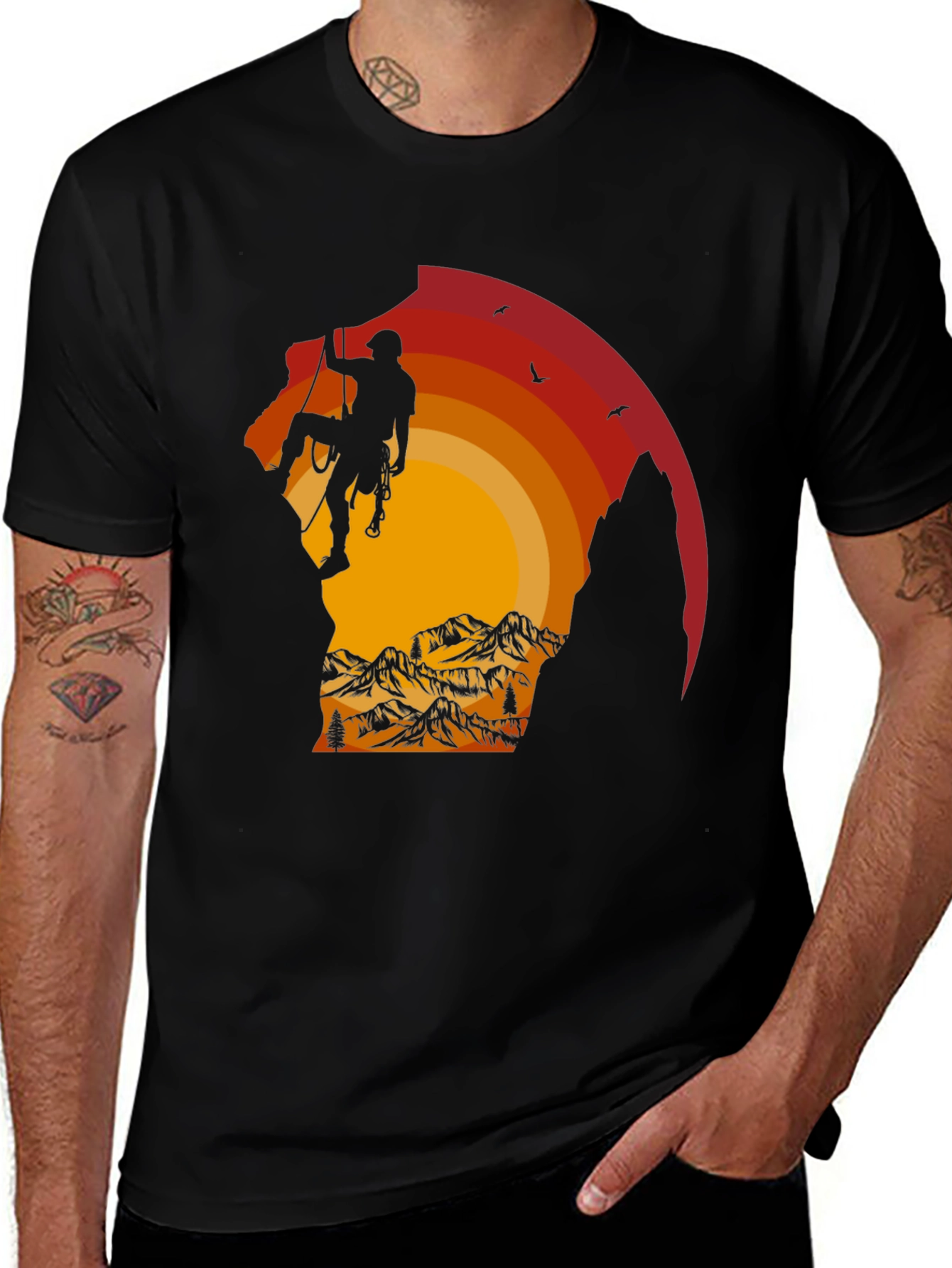 Variant 12 of Rock Climbing Adventure T-Shirt
