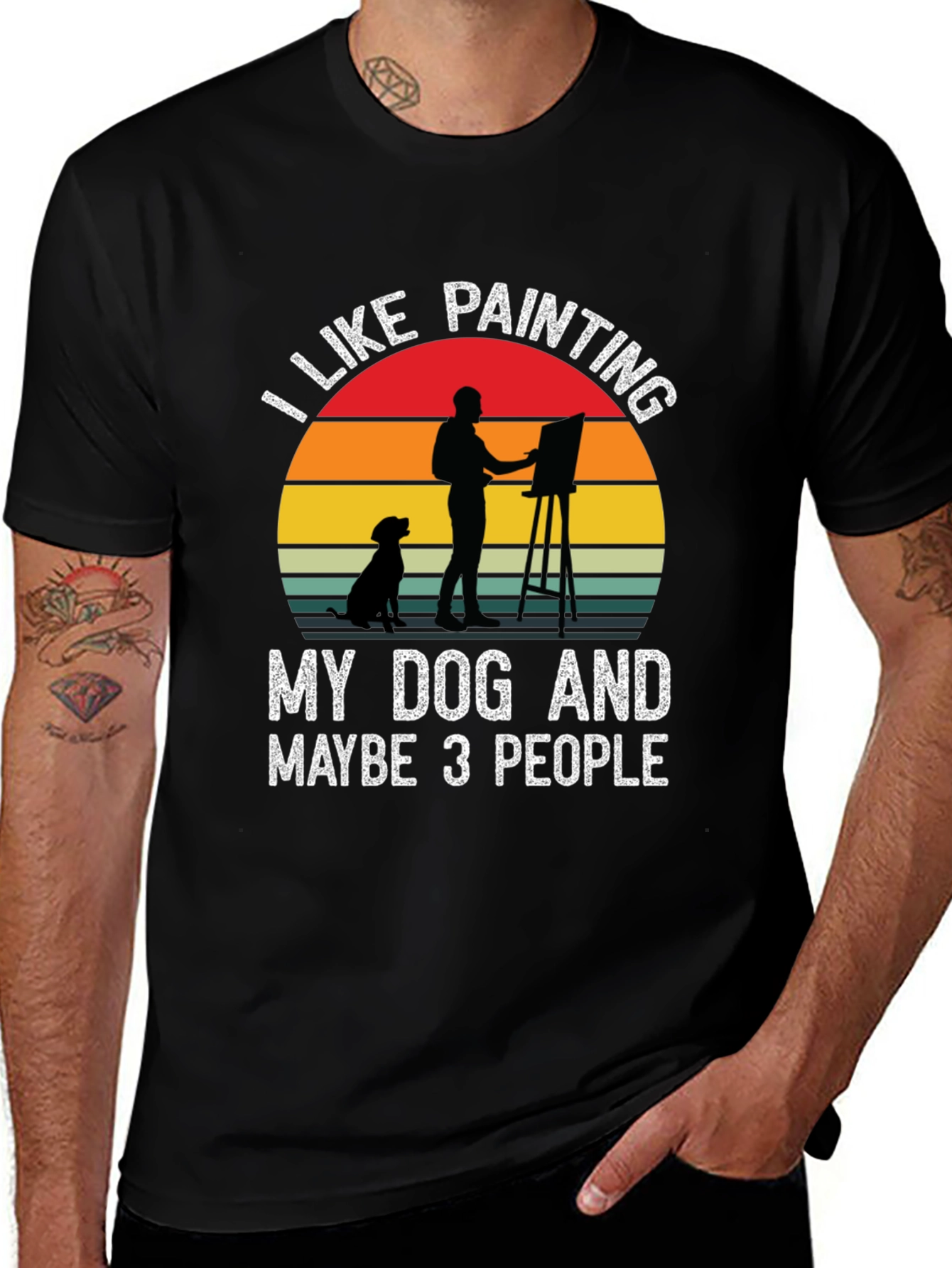I Like Painting My Dog T-Shirt