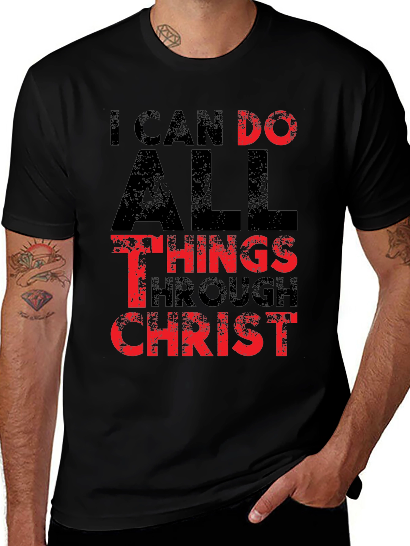 Variant 21 of I Can Do All Things Through Christ T-Shirt