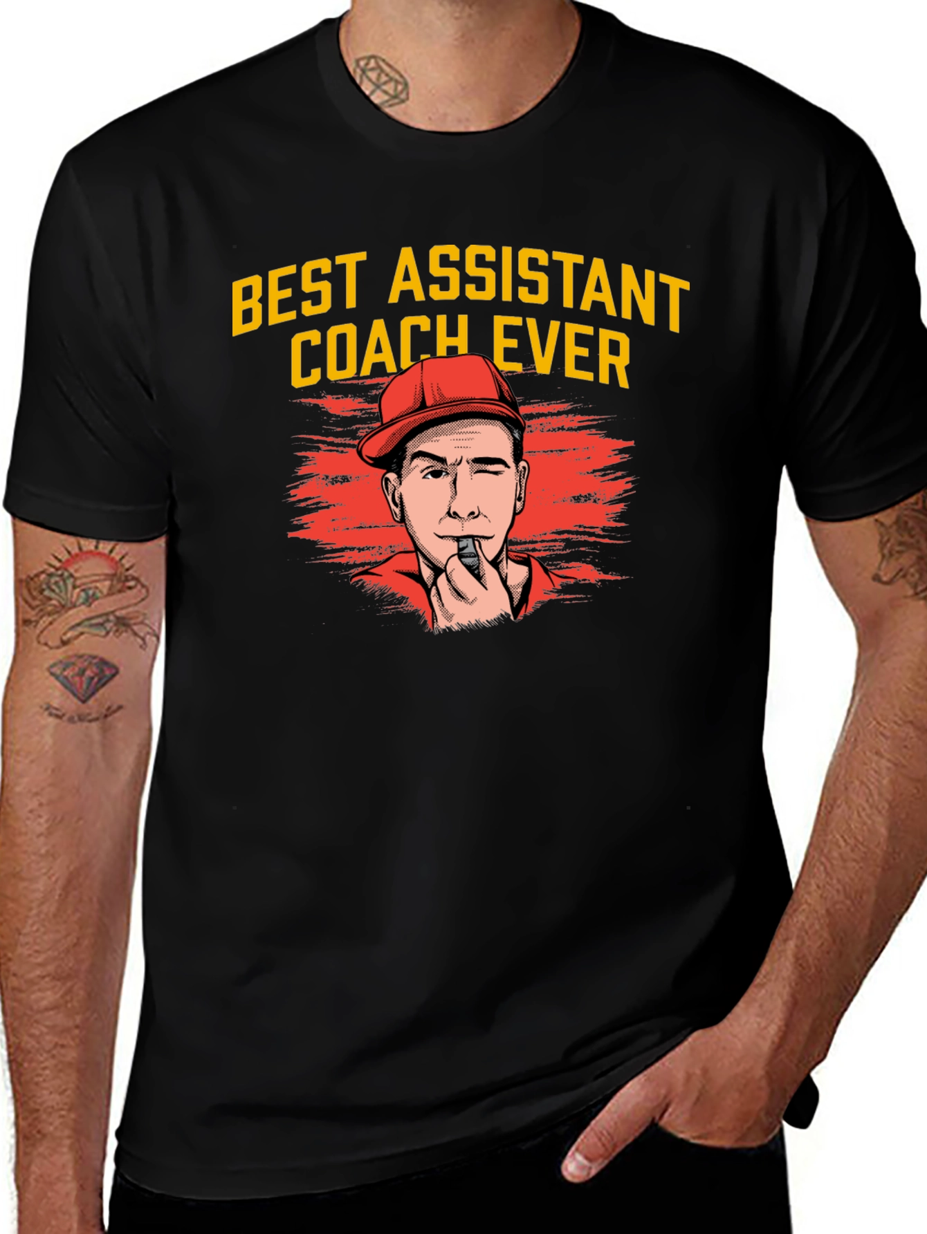 Variant 12 of Best Assistant Coach Ever Graphic Tee