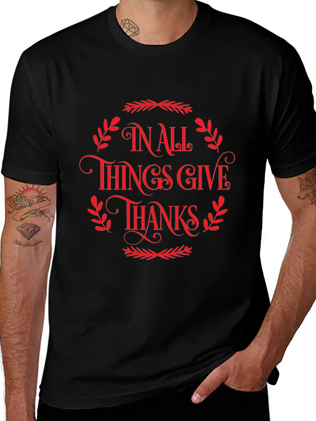 Thanksgiving T-Shirt: In All Things Give Thanks