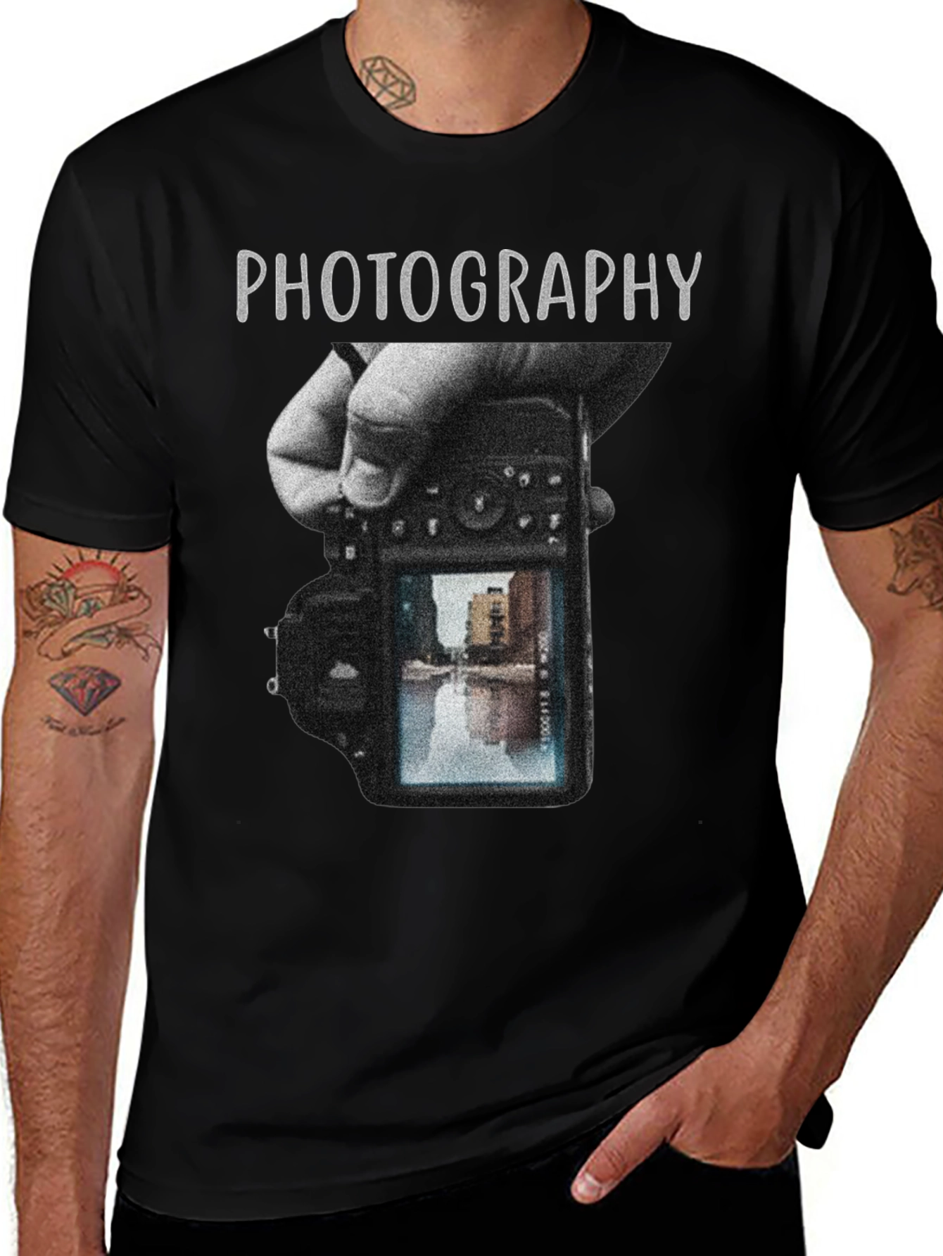 Photography Graphic Tee - Camera Enthusiast Shirt