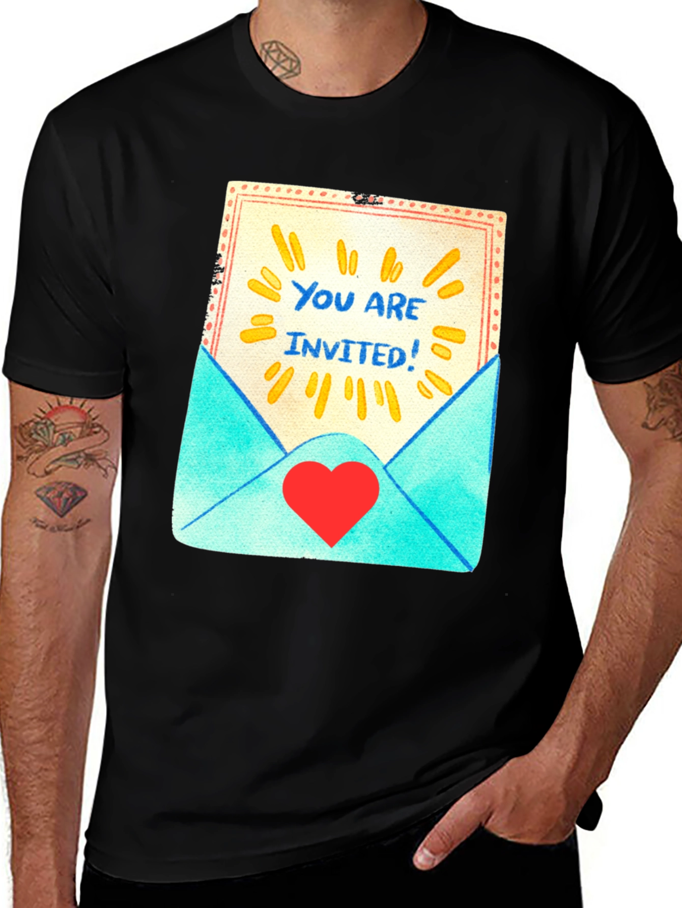 Variant 21 of You're Invited T-Shirt - Graphic Tee