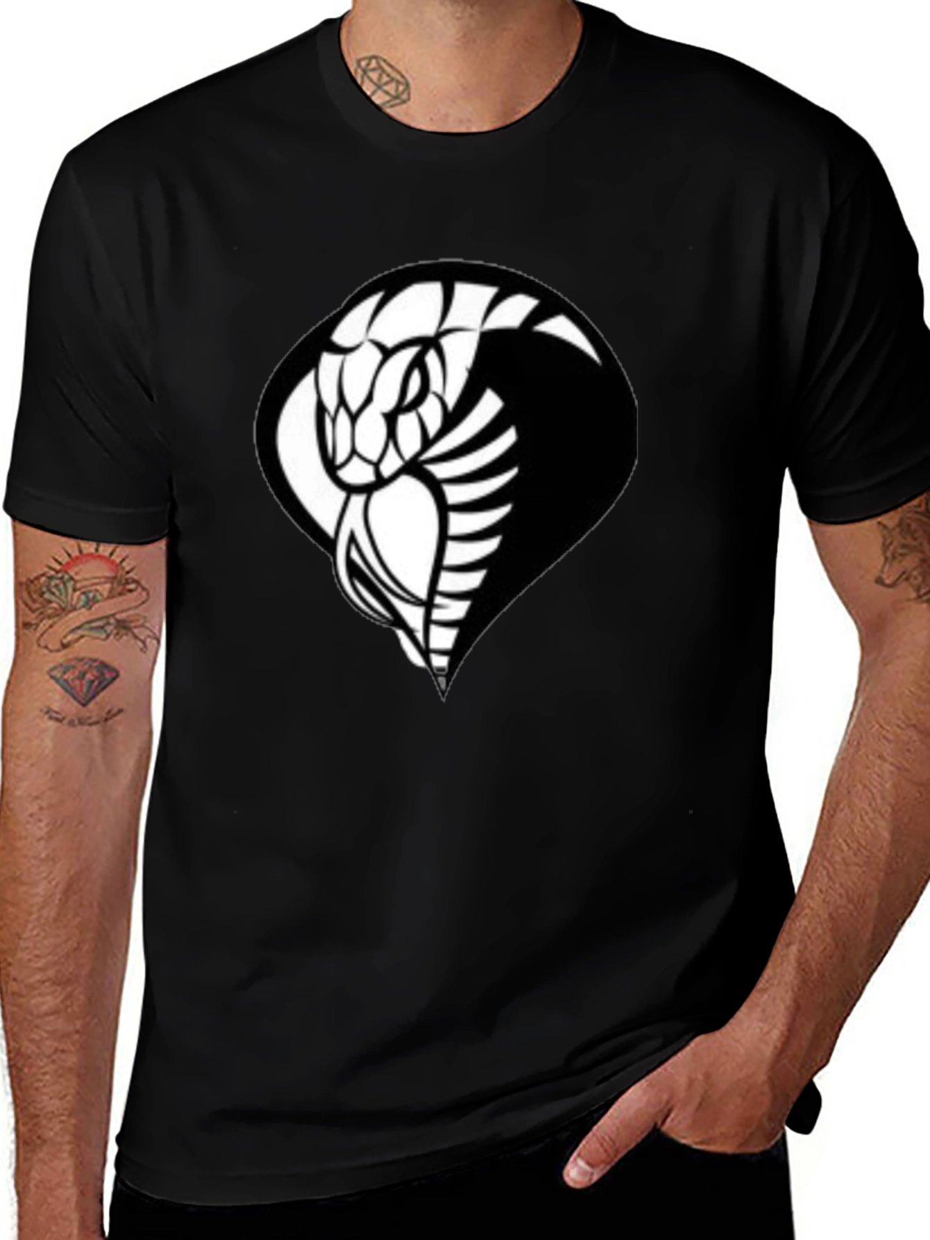 Variant 12 of Cobra Graphic Print T-Shirt - Bold, Stylish Tee