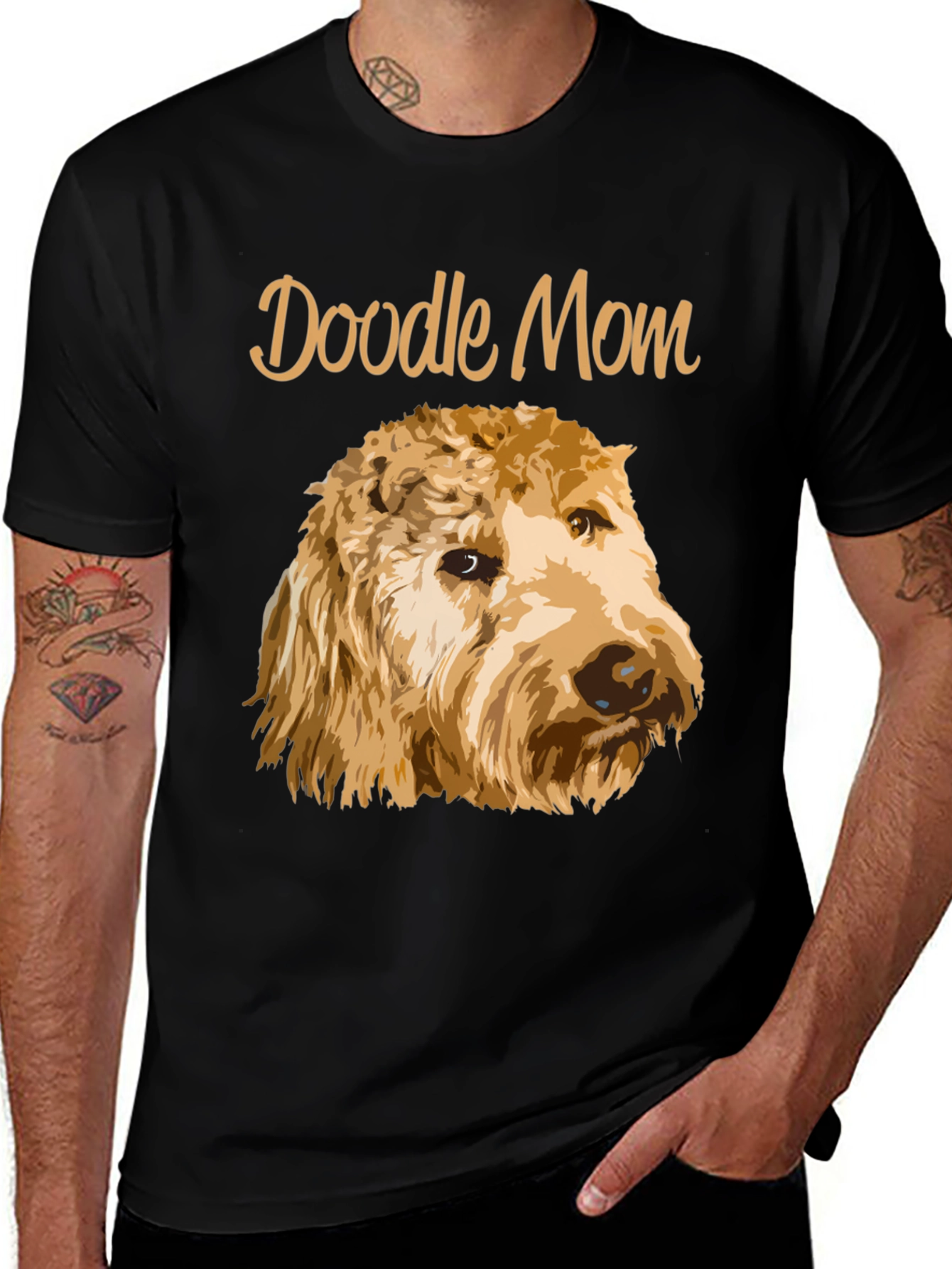 Doodle Mom T-Shirt - Cute Dog Lover Tee